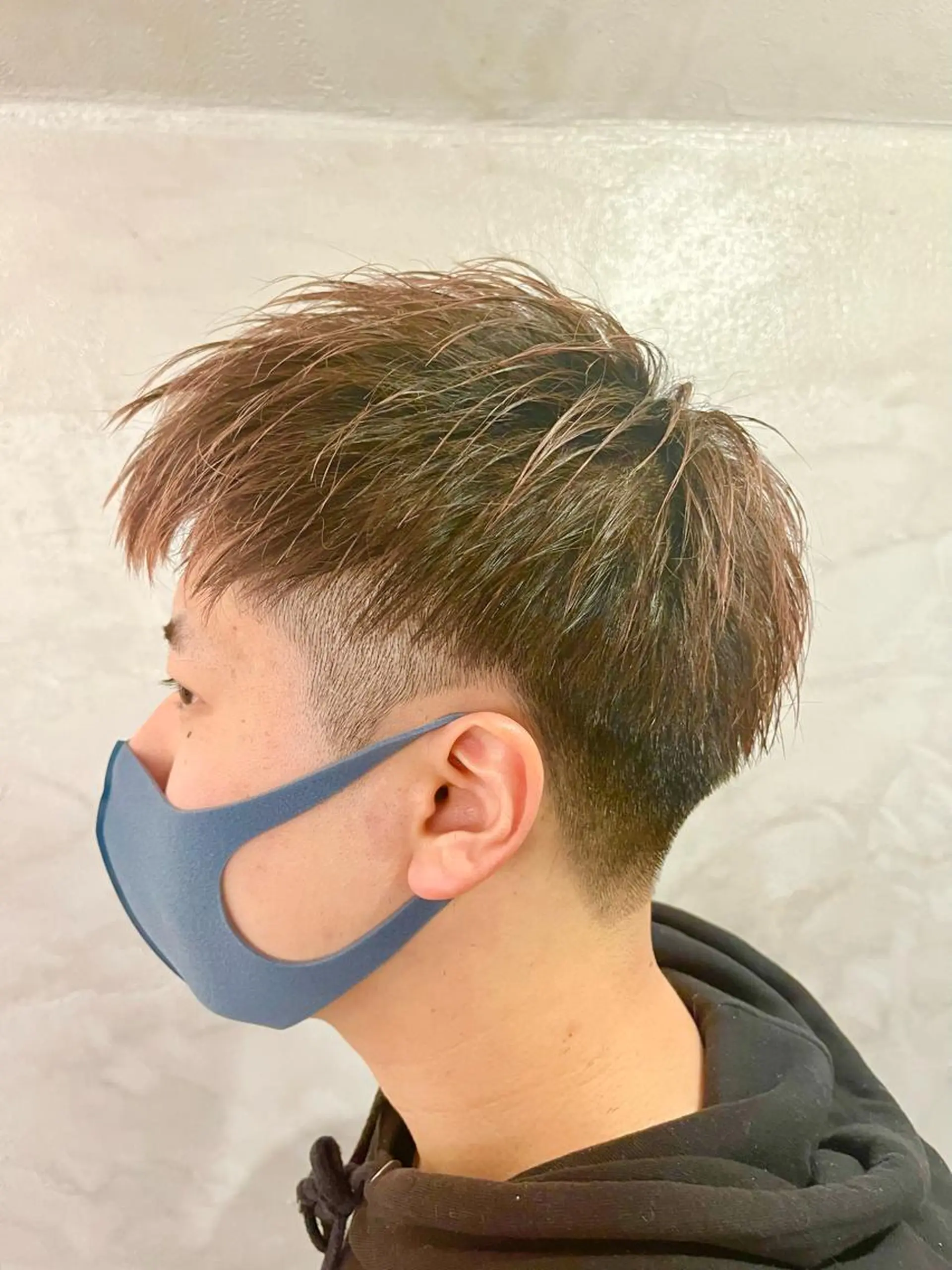 メンズ ヘアカラー FUJINO RYOのヘアスタイル