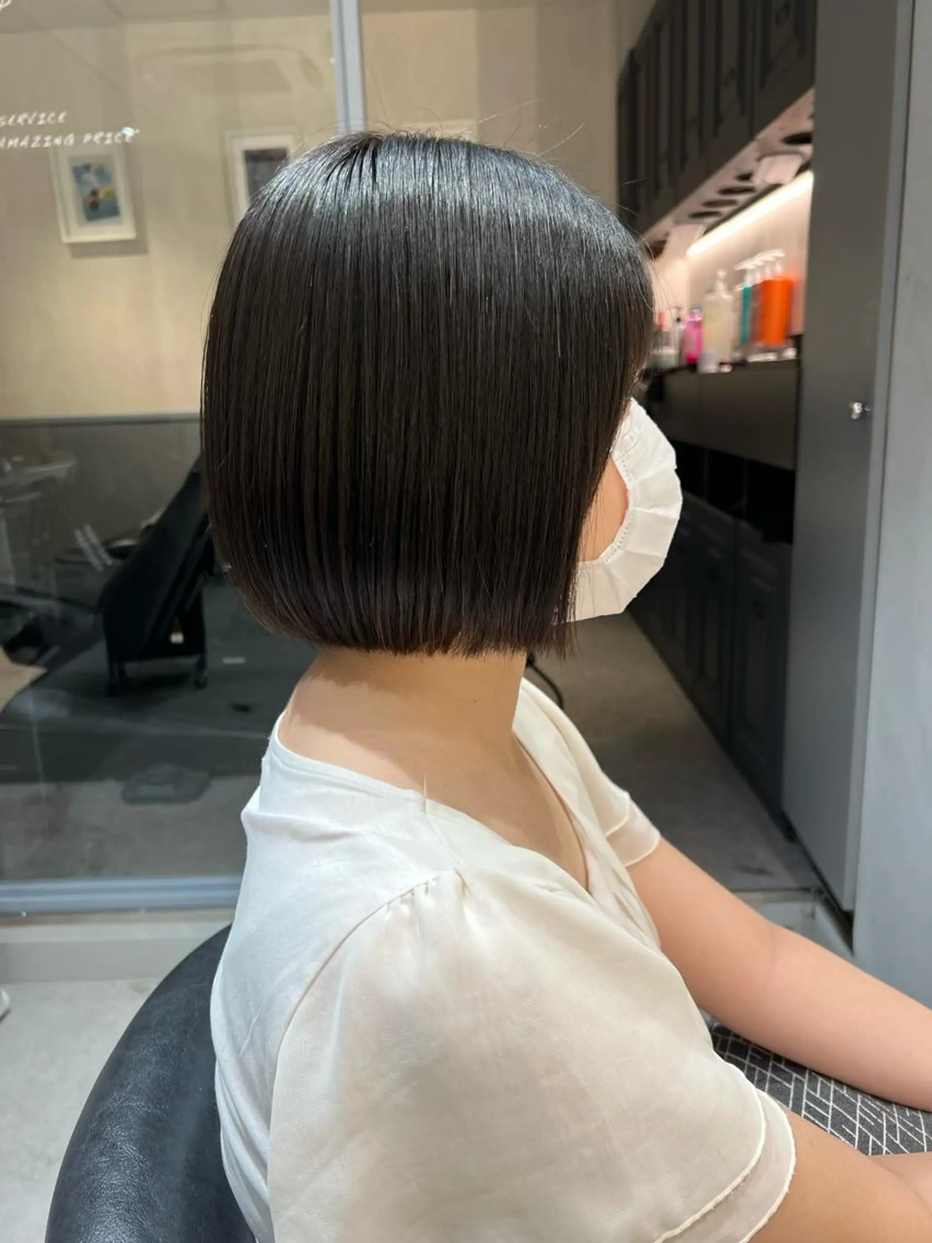 ショート 似合わせショート🌿 ボブ🫧 乾辺真悠子のヘアスタイル