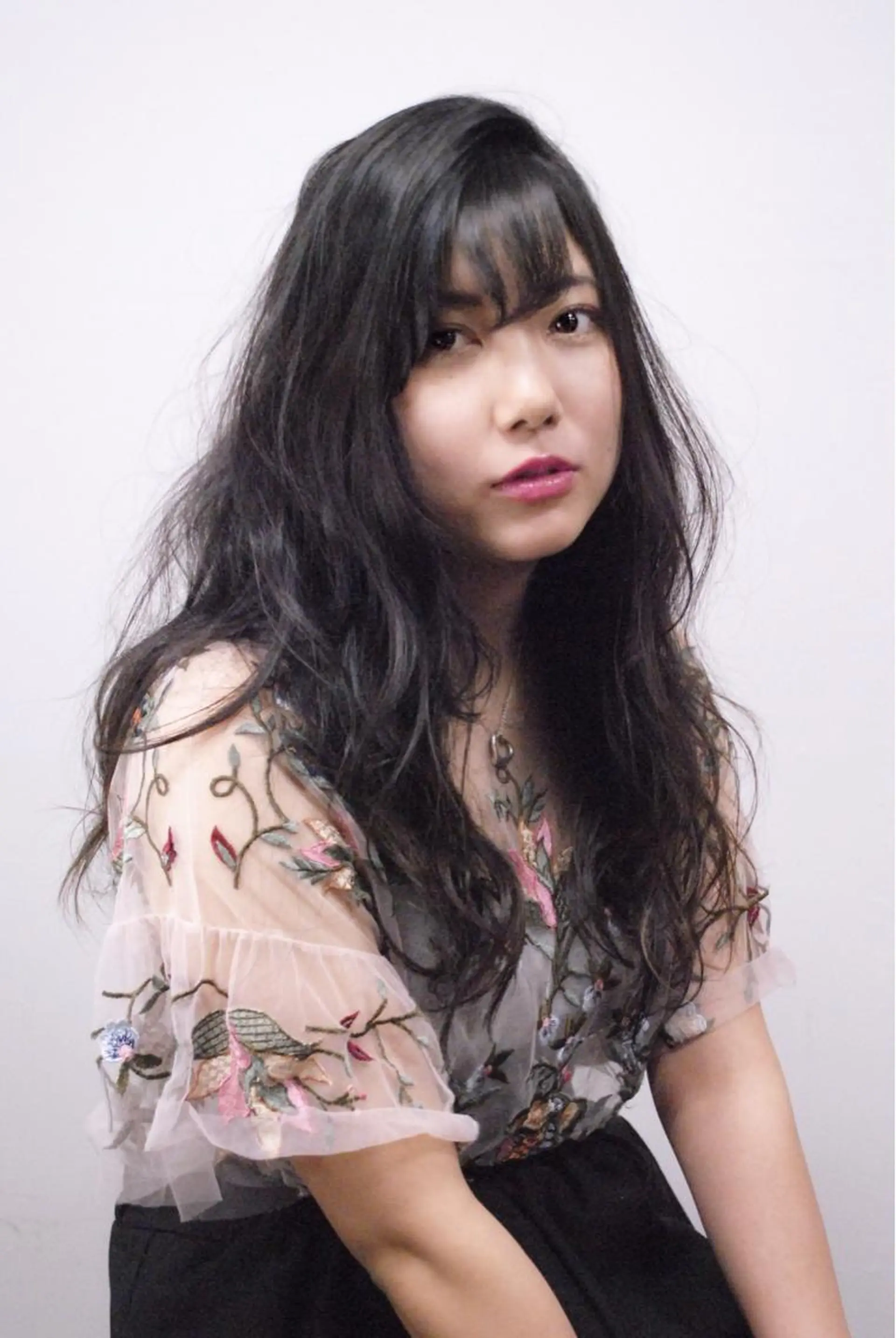 ロング レイヤーカット ローレイヤー カット salon trim所属・米澤 篤志のヘアスタイル