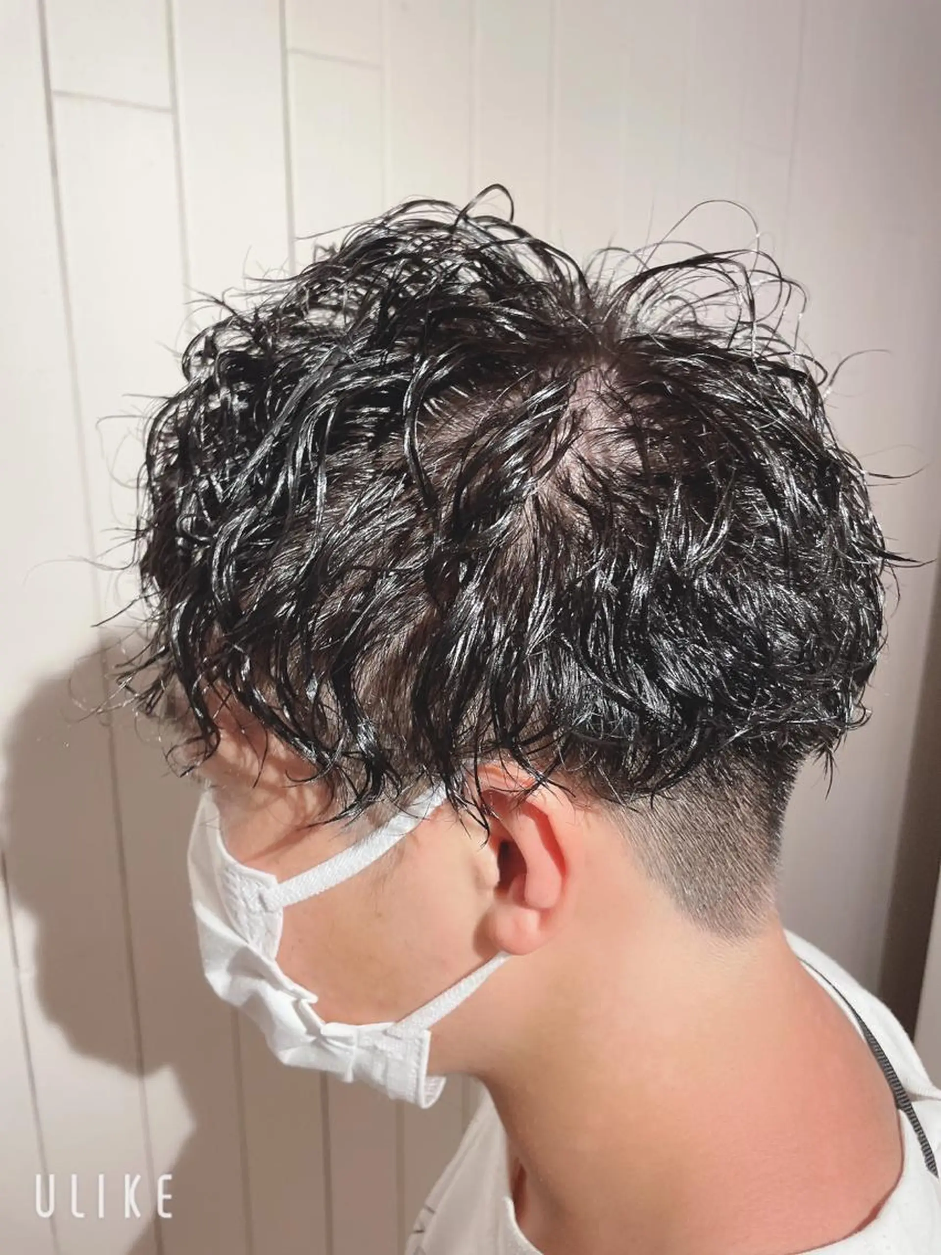 ミディアム メンズ ミディアムパーマ メンズパーマ カット パーマ ❣️モードケイズ塚口 和田一将のヘアスタイル