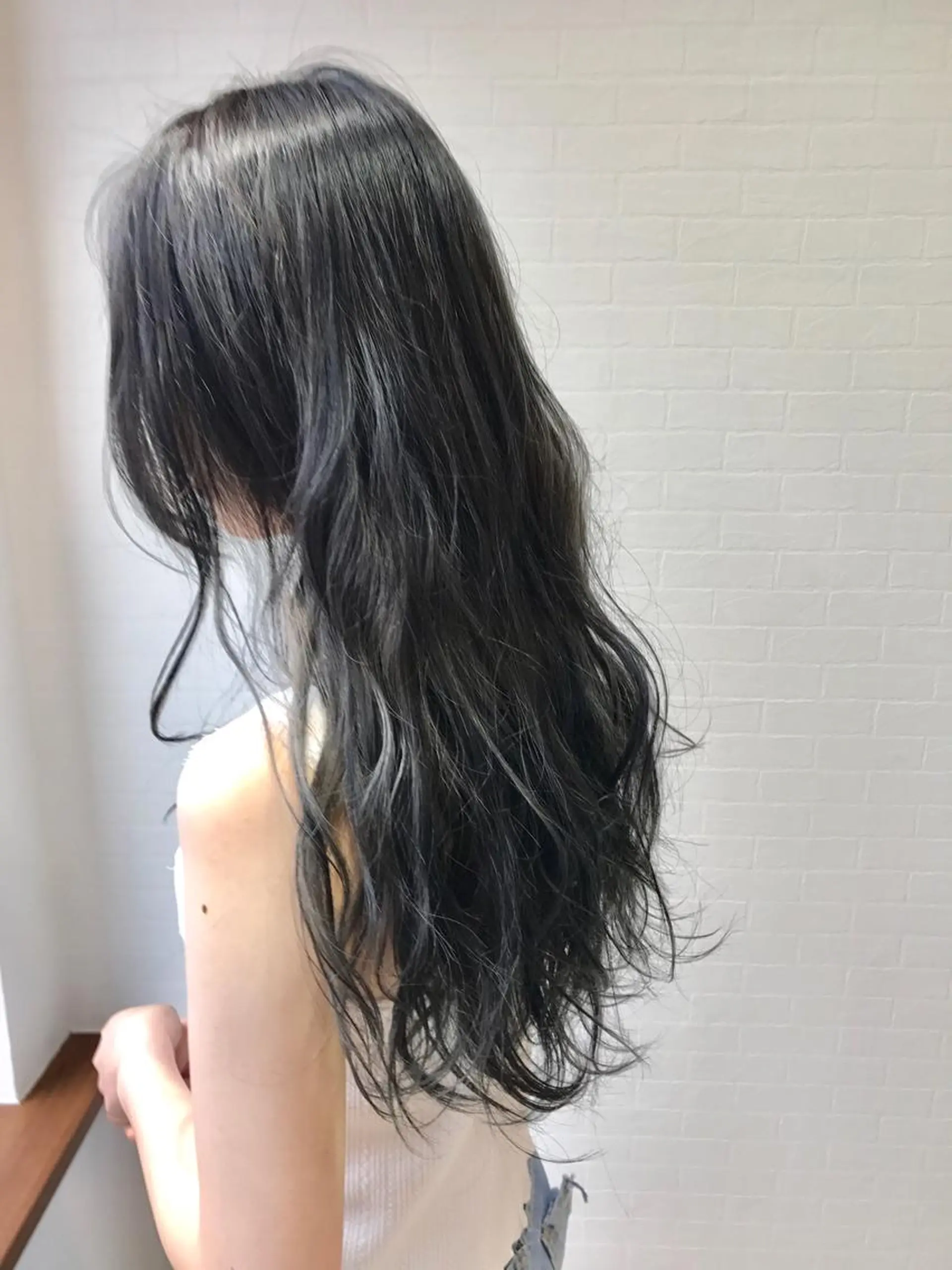 ロング カラー グレージュ ハイライトカラー ハイライト ヘアカラー トリートメント 💜ツヤヘアケア🩷 サトウシュンスケのヘアスタイル
