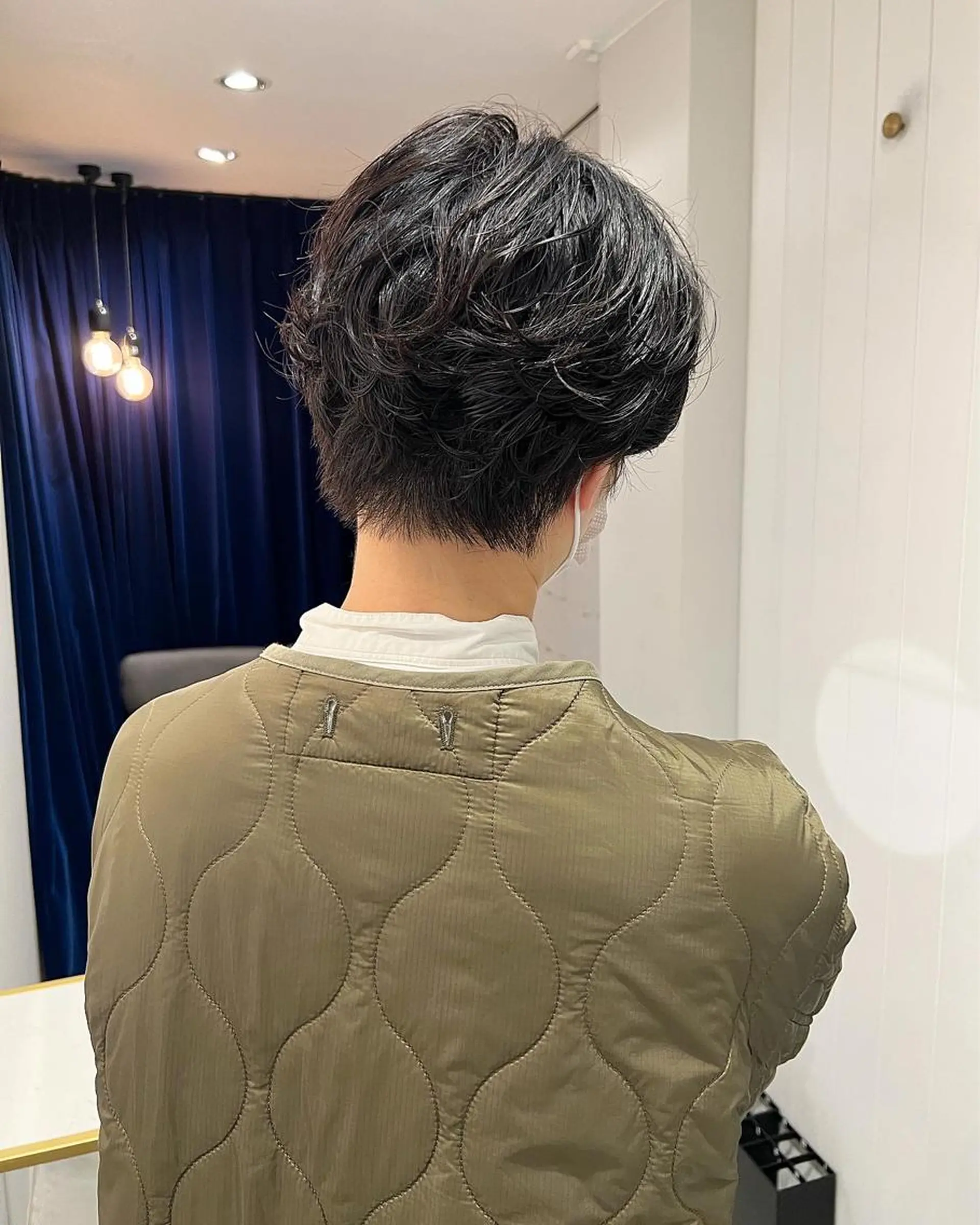 ショート 縮毛矯正 上原 みちるのヘアスタイル