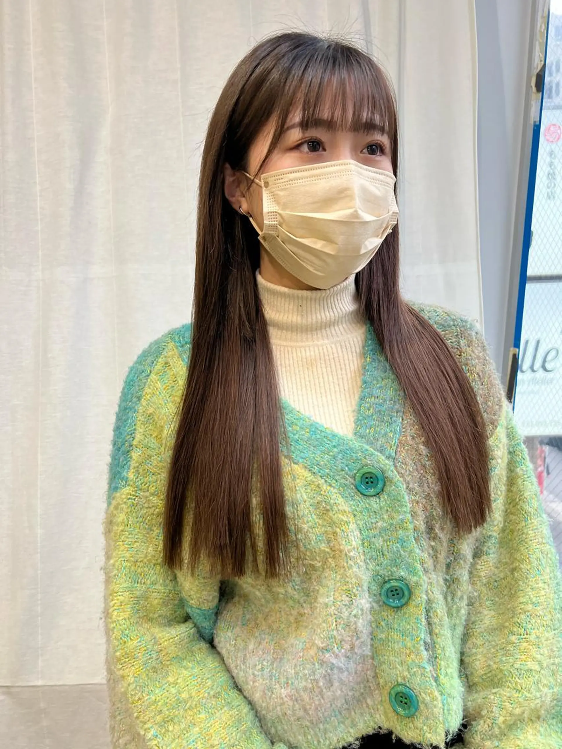 ロング ヘアアレンジ エクステ ツガミ リナのヘアスタイル