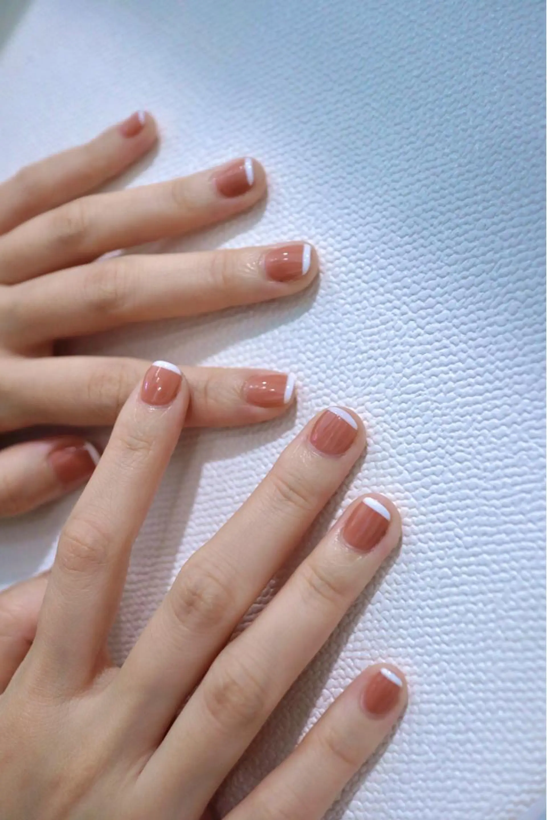 ショート ネイル ショートヘア フレンチネイル ショートネイル Kaka Nailsのネイルデザイン