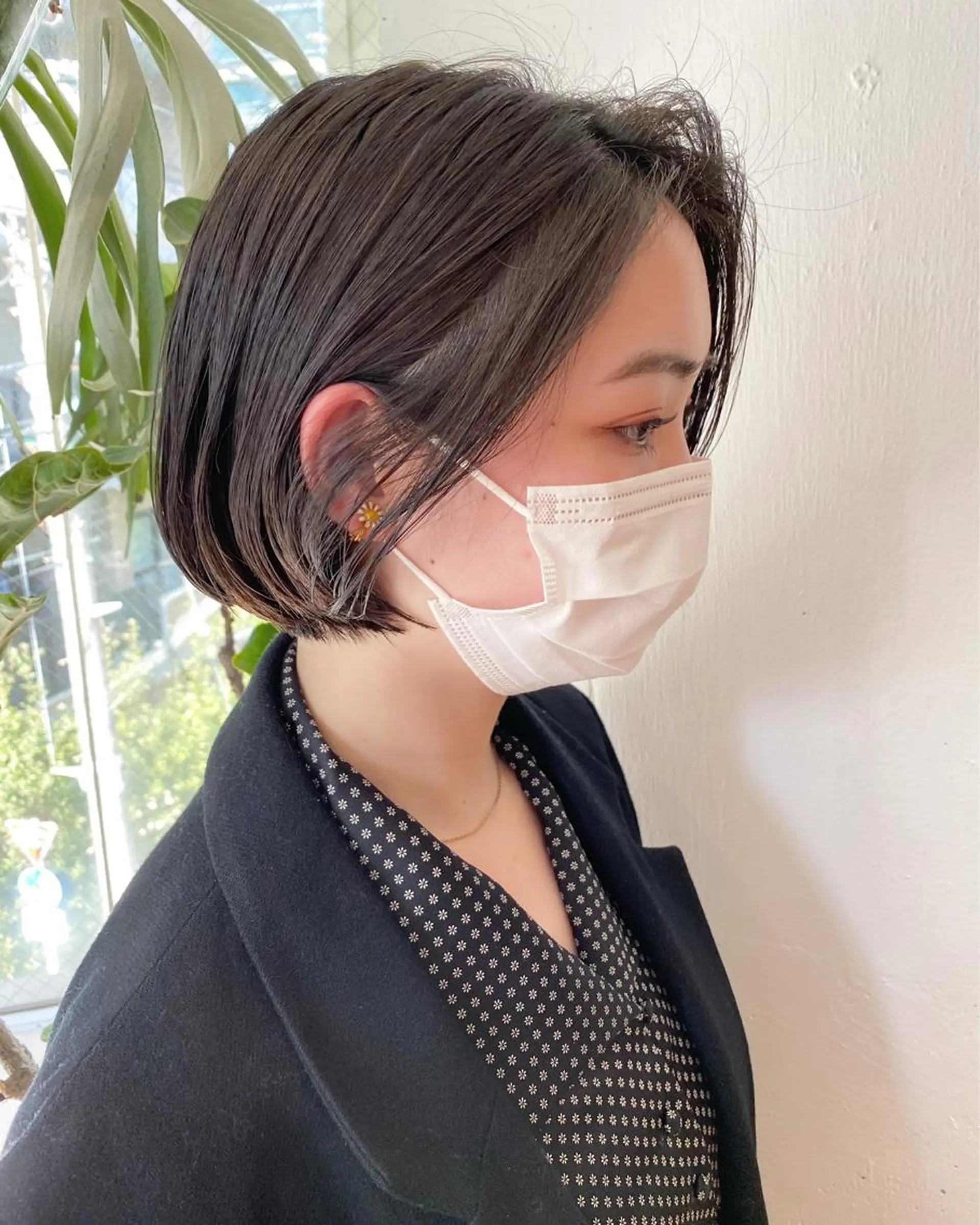 ショート カラー カット ヘアカラー トリートメント IVORY.所属・🟩くすみブラウン/ ショート/ボブ/大司のヘアスタイル