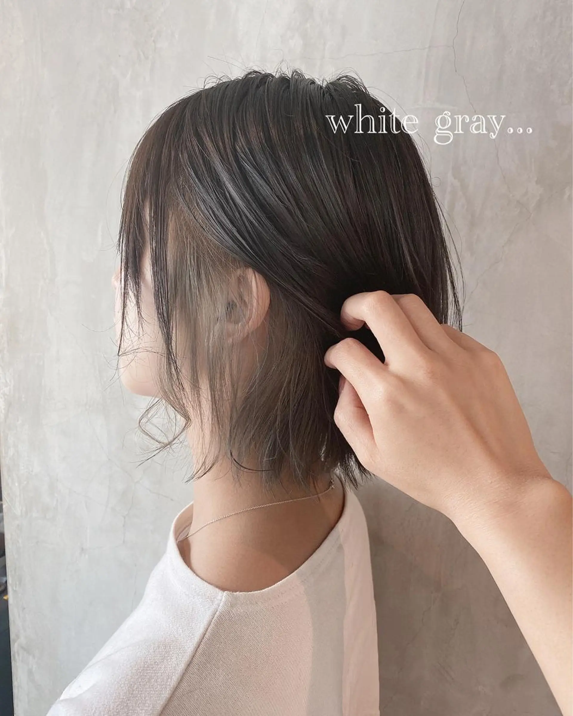 ショート カラー ヘアアレンジ stylist/蛯谷 珠里のヘアスタイル