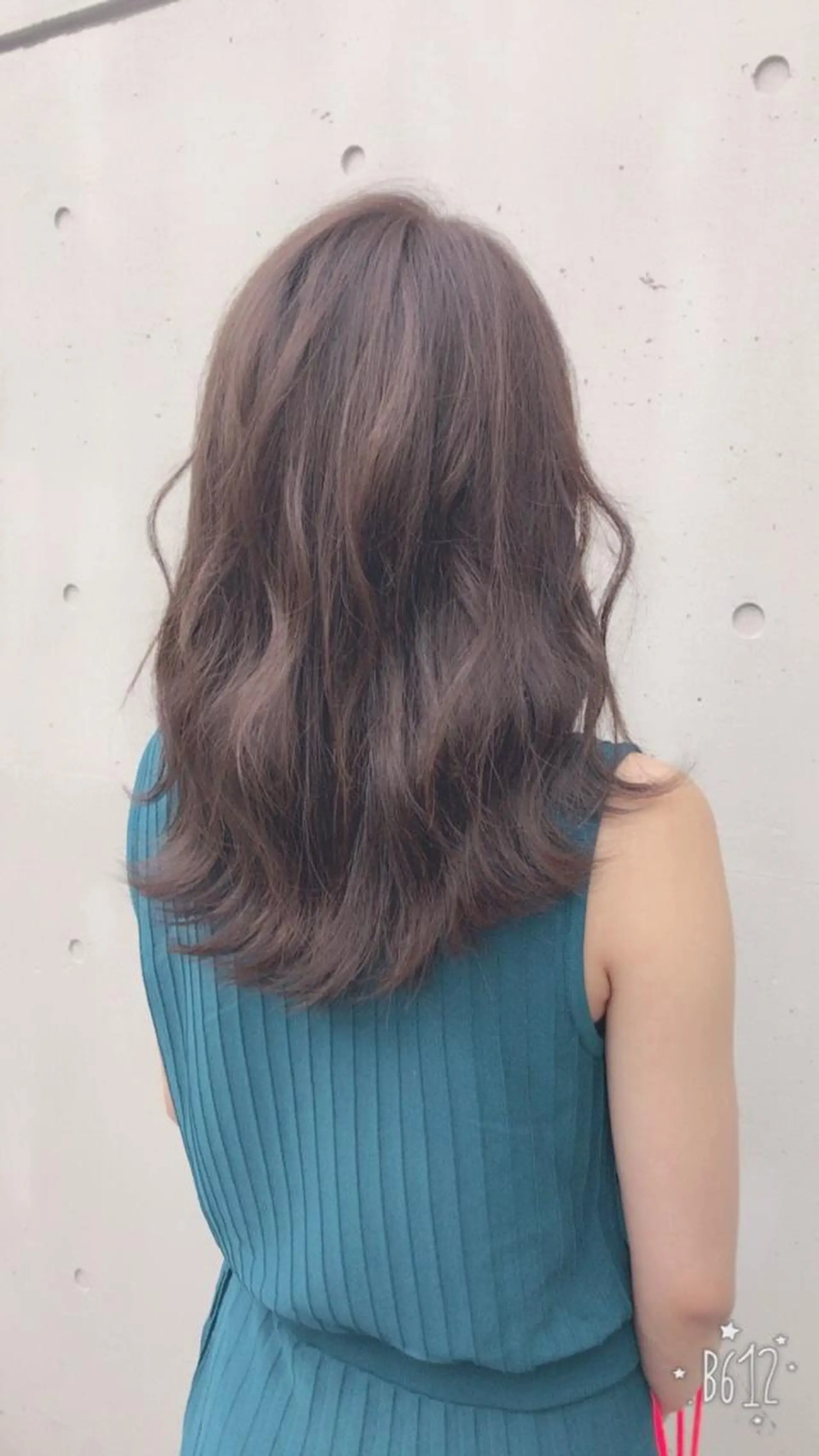 ロング カラー パーマ ヘアアレンジ メンズ キッズ マツエク・マツパ ベージュカラー ピンクカラー ピンクベージュ カラーマツエク Luela堅田所属・田中 裕士のヘアスタイル