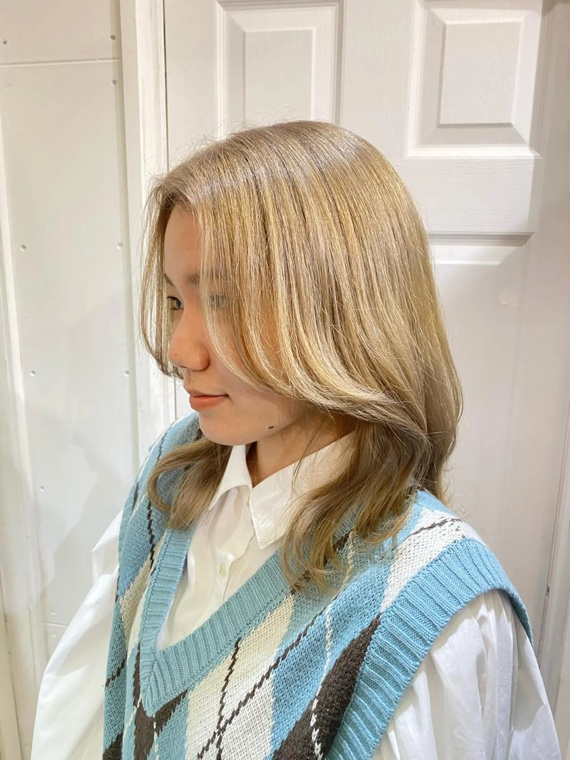 ミディアム カラー ヘアカラー uros.所属・メンズパーマ/ エクステ🌞セナのヘアスタイル