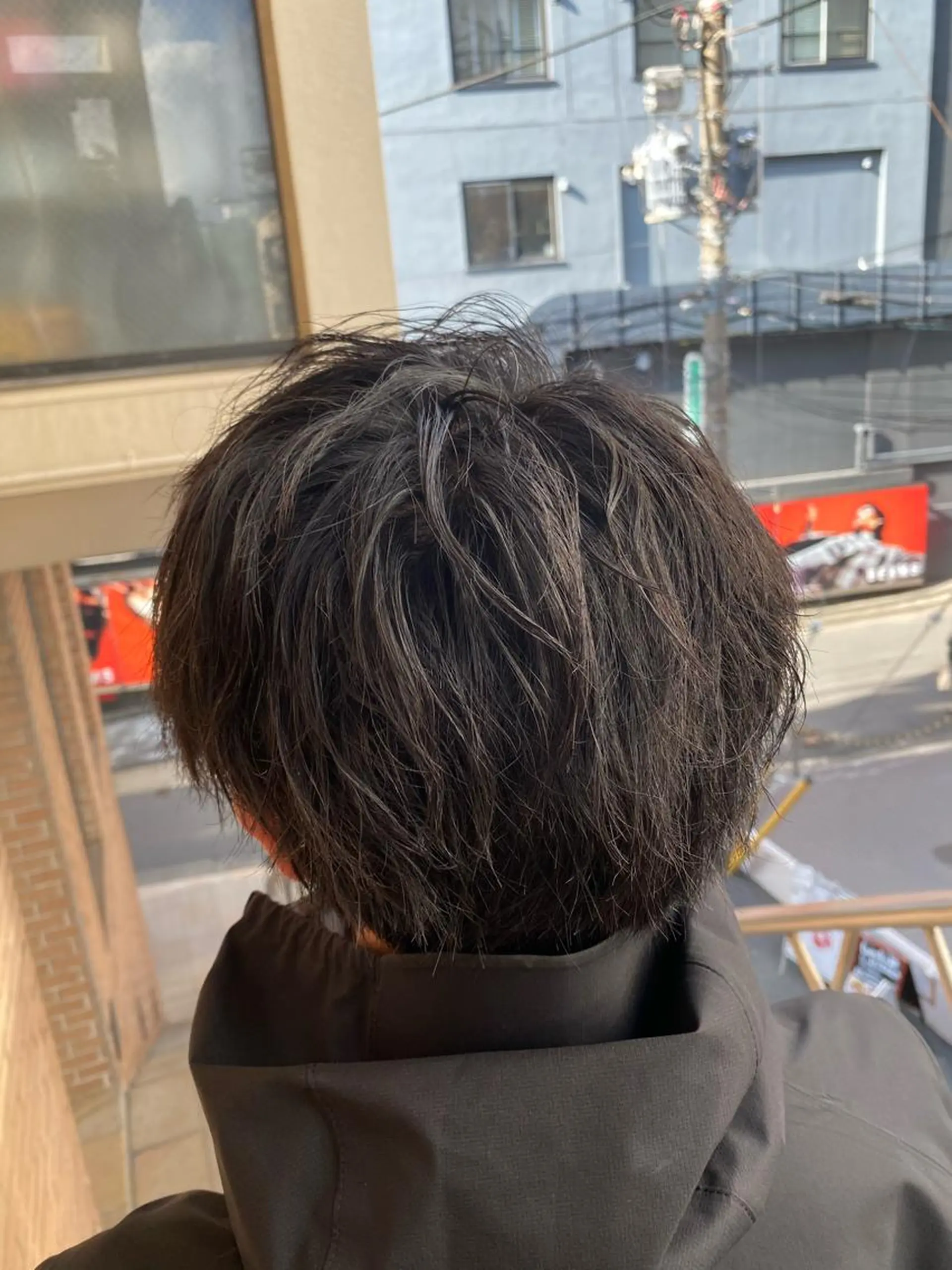 パーマ メンズ カット パーマ ヘアセット メンズブリーチカラー /パーマ ごーた立川のヘアスタイル