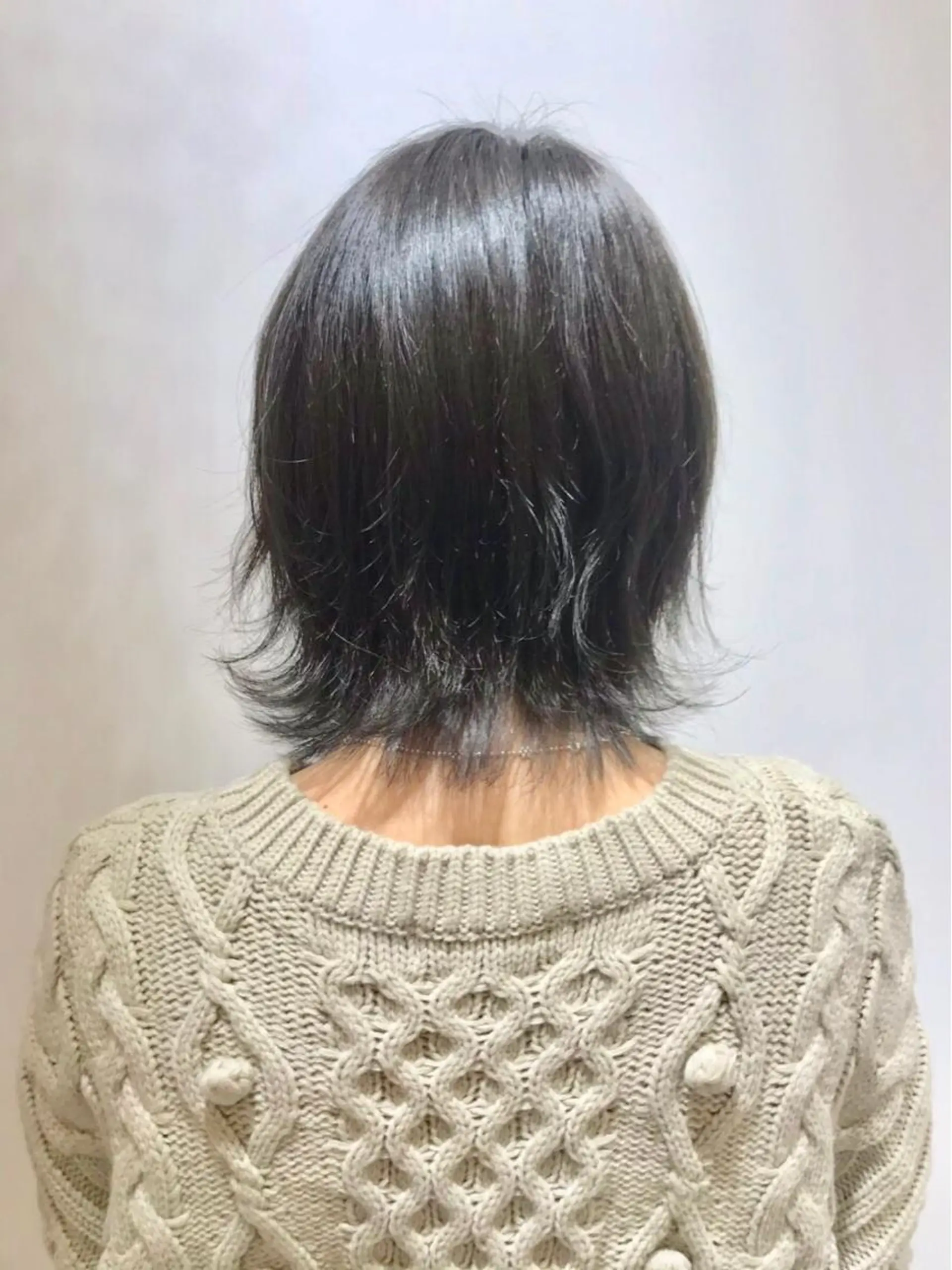 ミディアム カラー 🐺ウルフ/レイヤー 似合わせ‎🤍沙羅のヘアスタイル