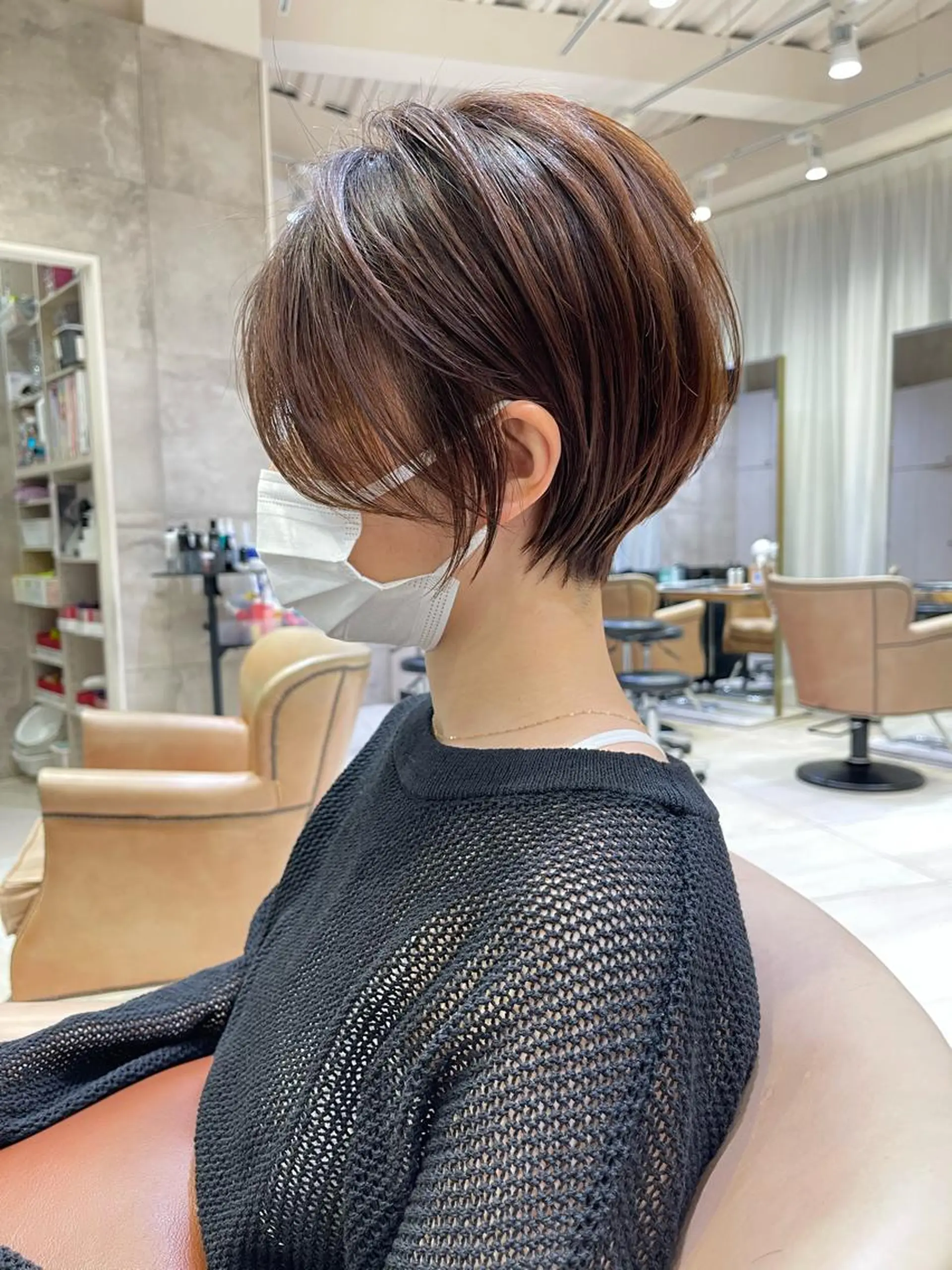 ショート 丸みショート ショートヘア カット ヘアカラー grand表参道所属・西村 公孝のヘアスタイル