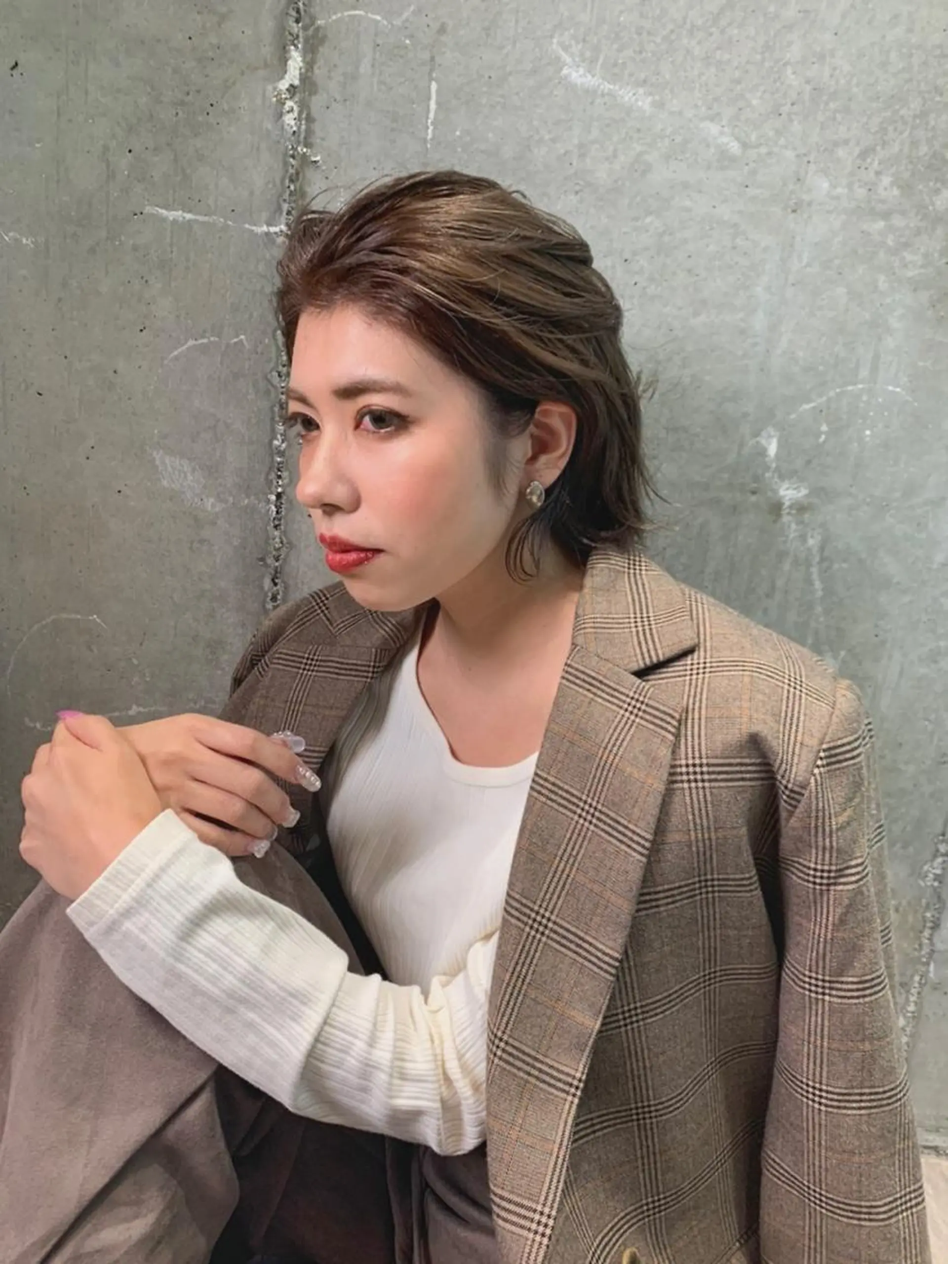 ショート 柳下 涼のヘアスタイル