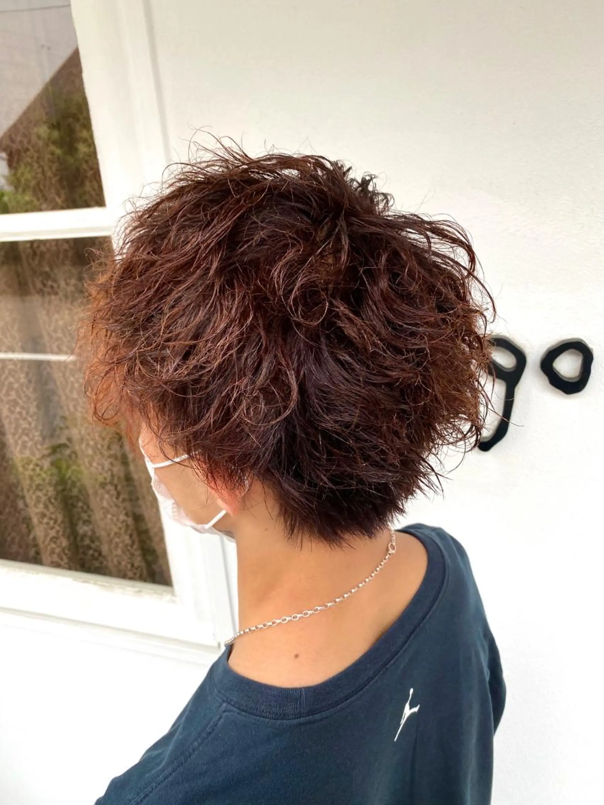 ショート メンズ レッドブラウン 【メンズ特化】 ツツイリュウノスケのヘアスタイル