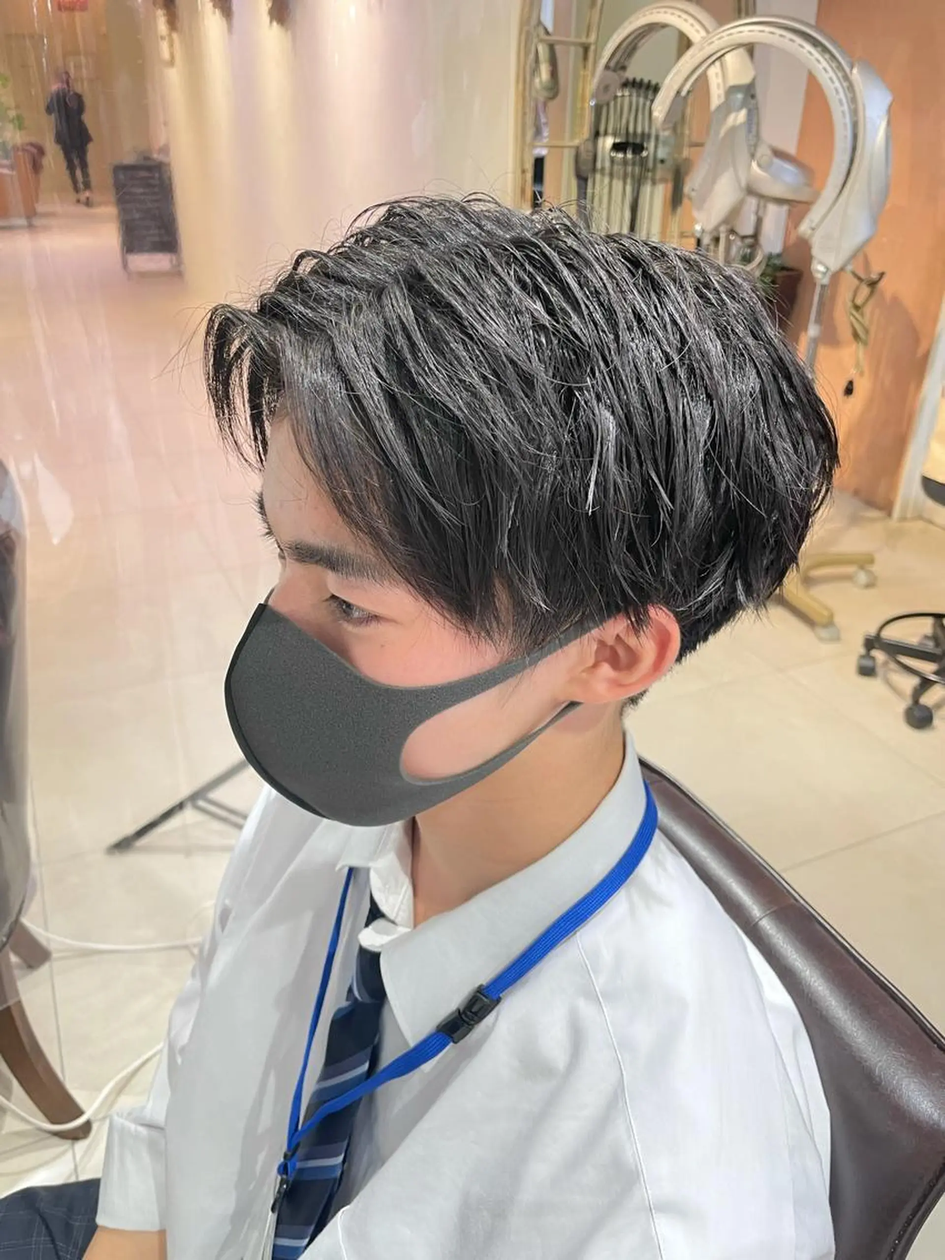 メンズ センターパート カット 町田エリアＮｏ．１/ パーマ特化/太田京希のヘアスタイル