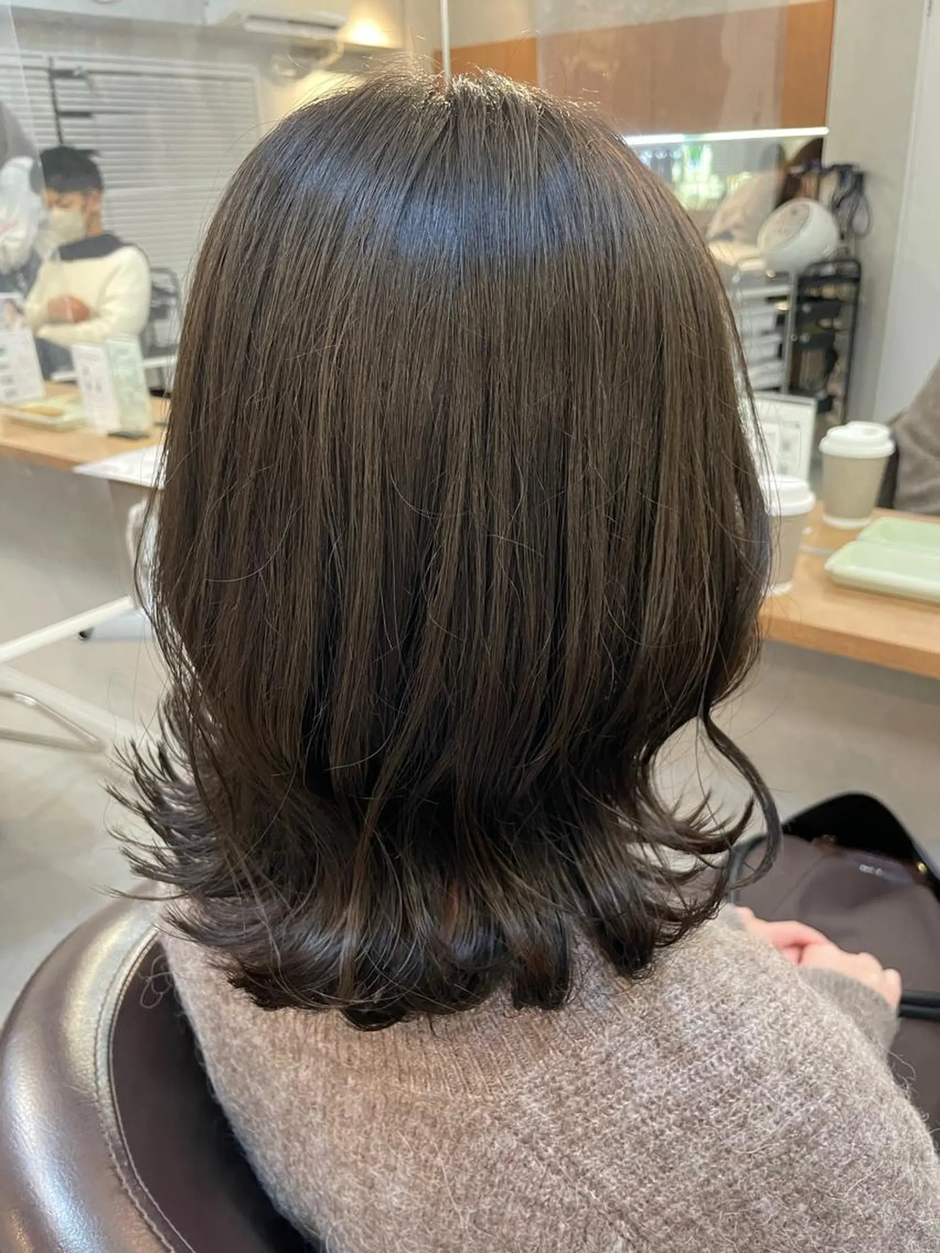 ミディアム トレンド透明感カラー ☘️大貫 昂涼🐹のヘアスタイル