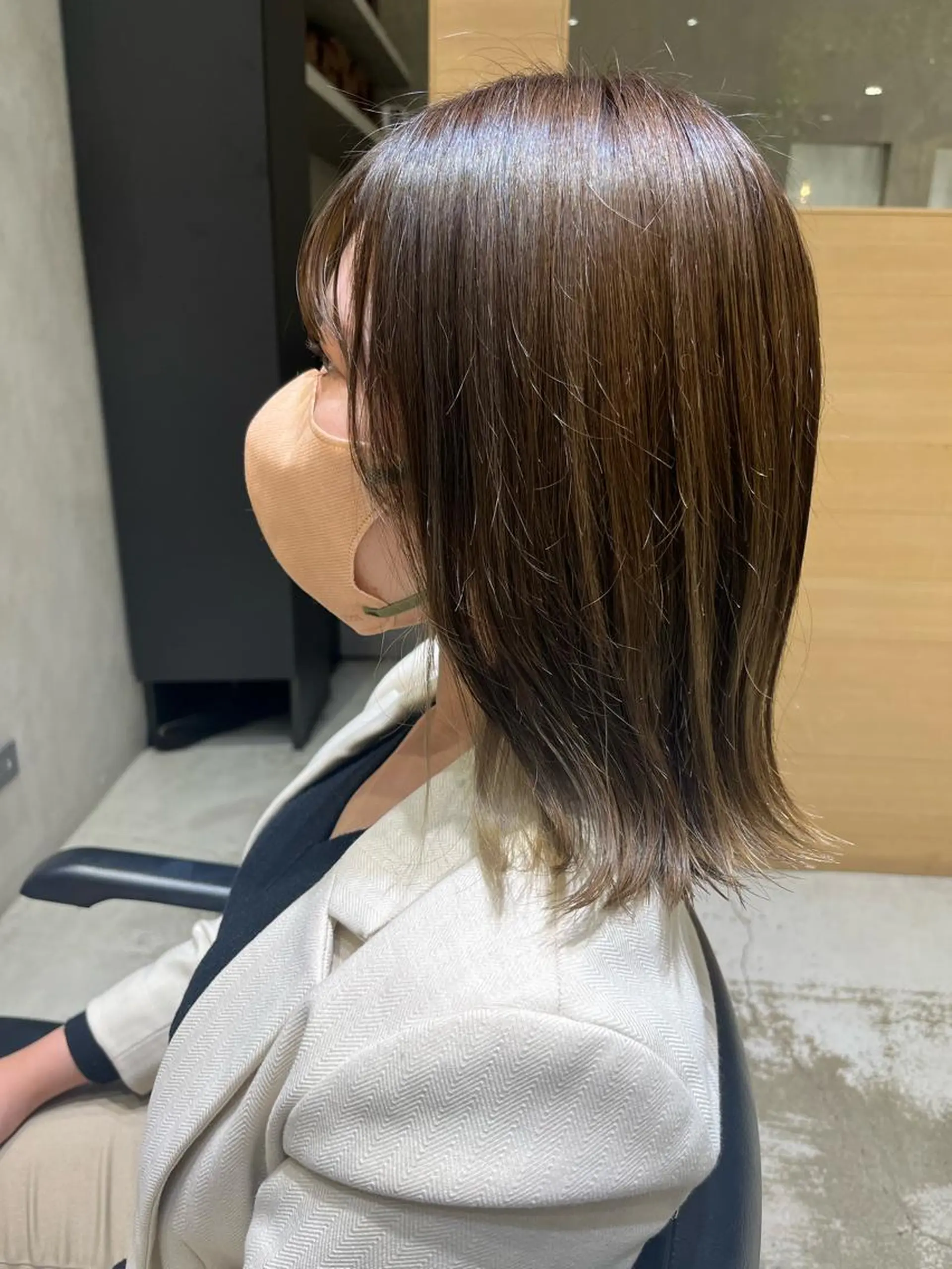 ミディアム 斎藤　柚姫 sibell🌿のヘアスタイル