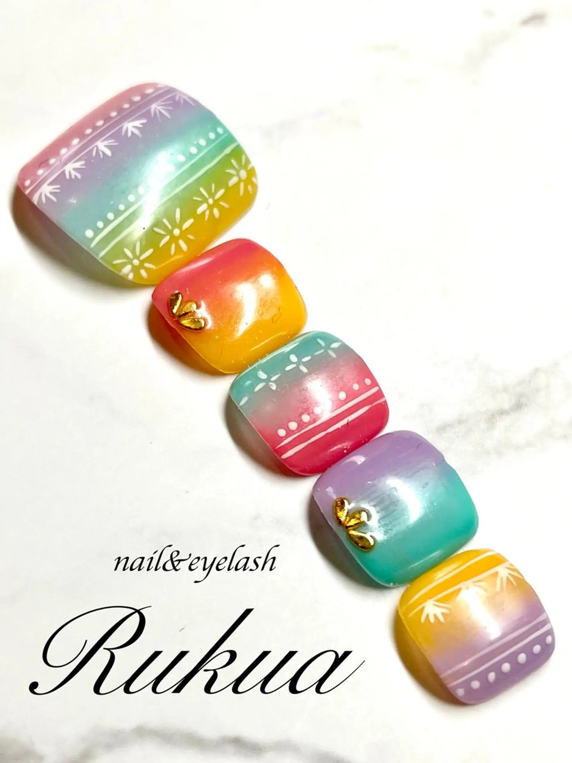 ネイル Rukua Nのマツエク・マツパデザイン