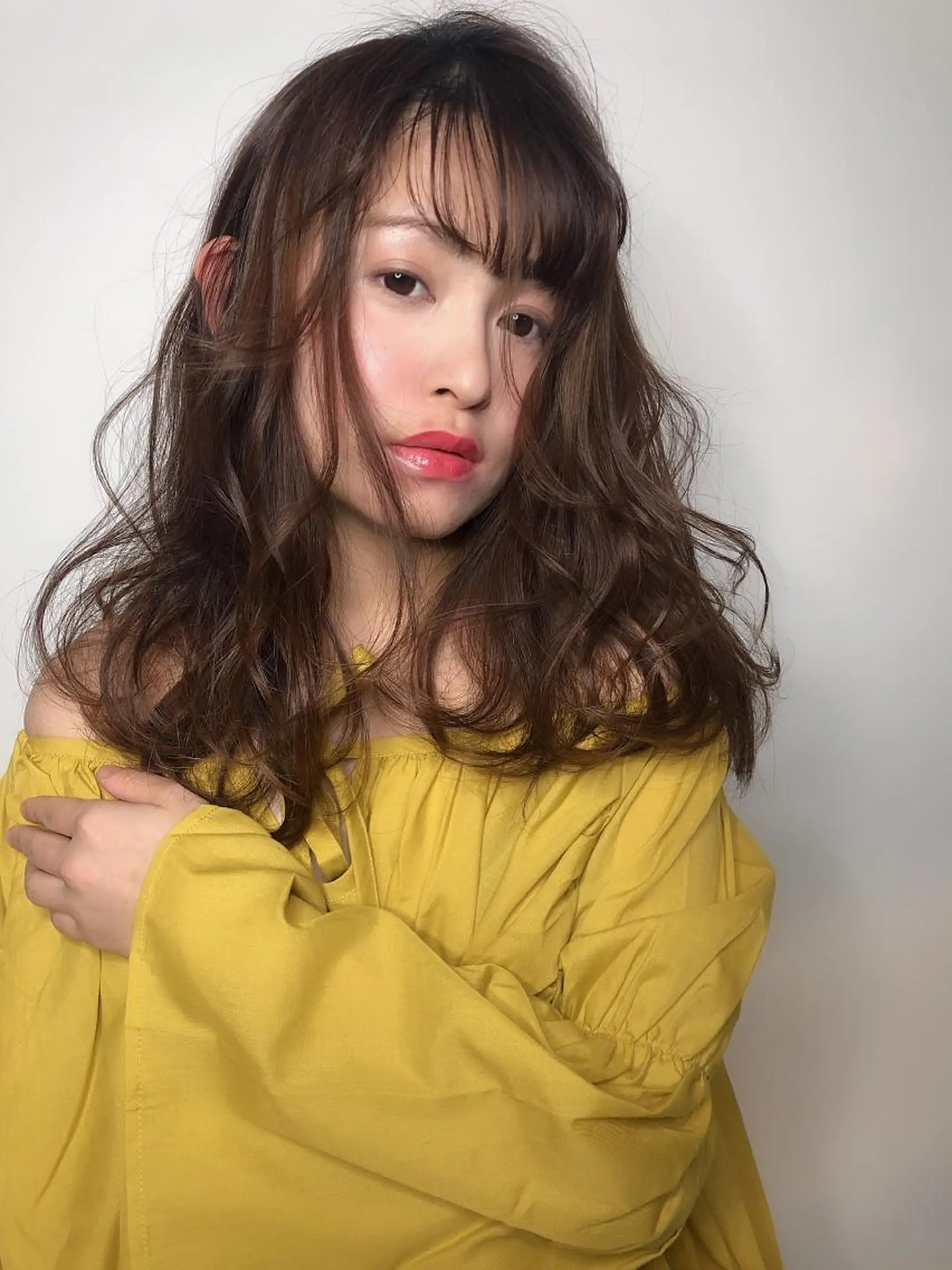 セミロング omocha hair salon所属・大嶋 伸吾のヘアスタイル