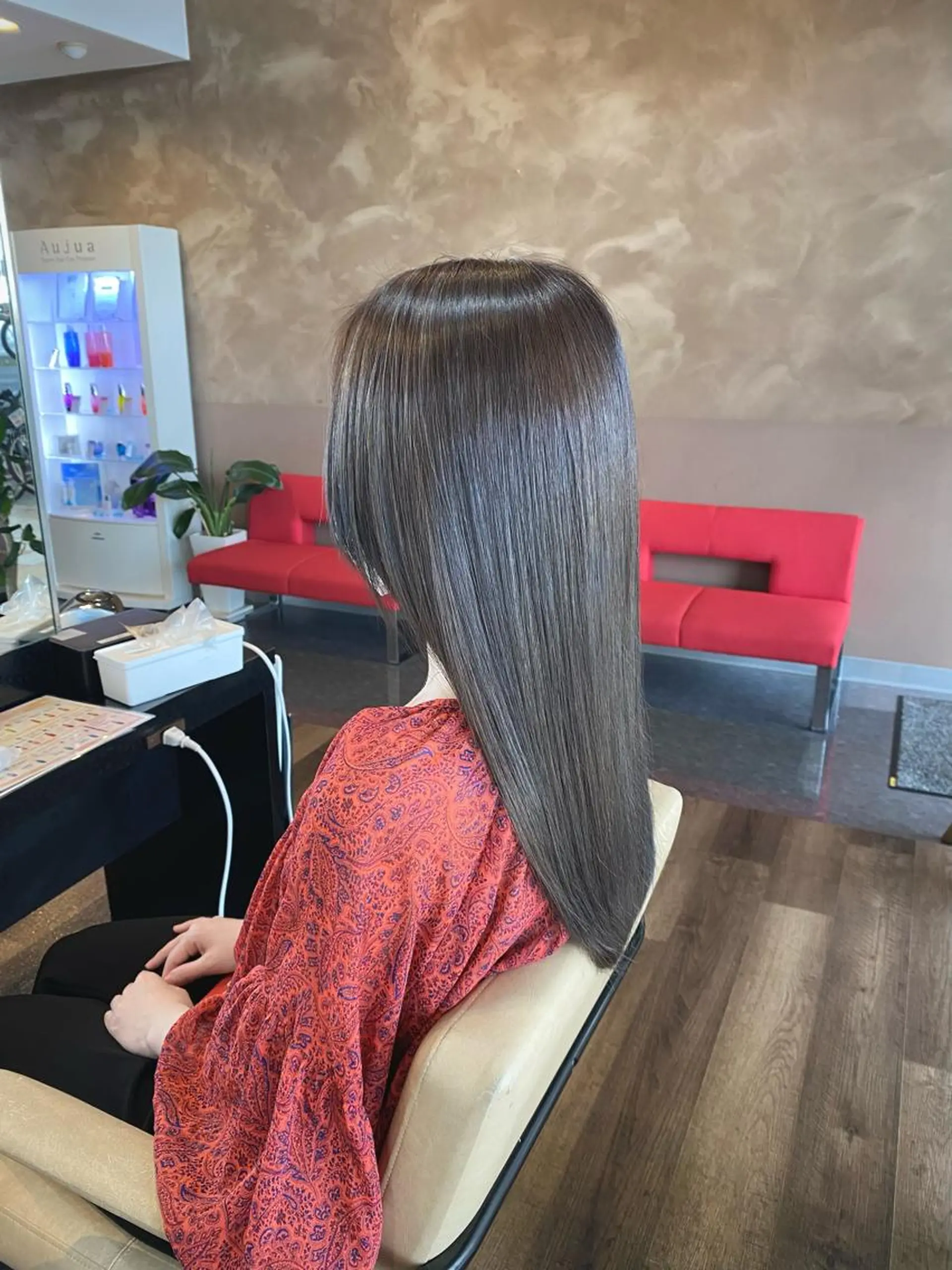 ロング カラー グレージュ カット ヘアカラー トリートメント STYLE エキシティ店所属・【似合わせパーマ】 STYLE 杉原　魁のヘアスタイル