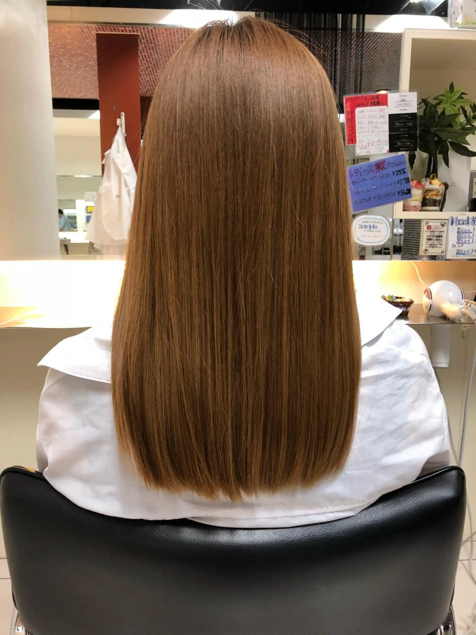 セミロング カラー 髪質改善カラー🎗️ 滝沢純のヘアスタイル