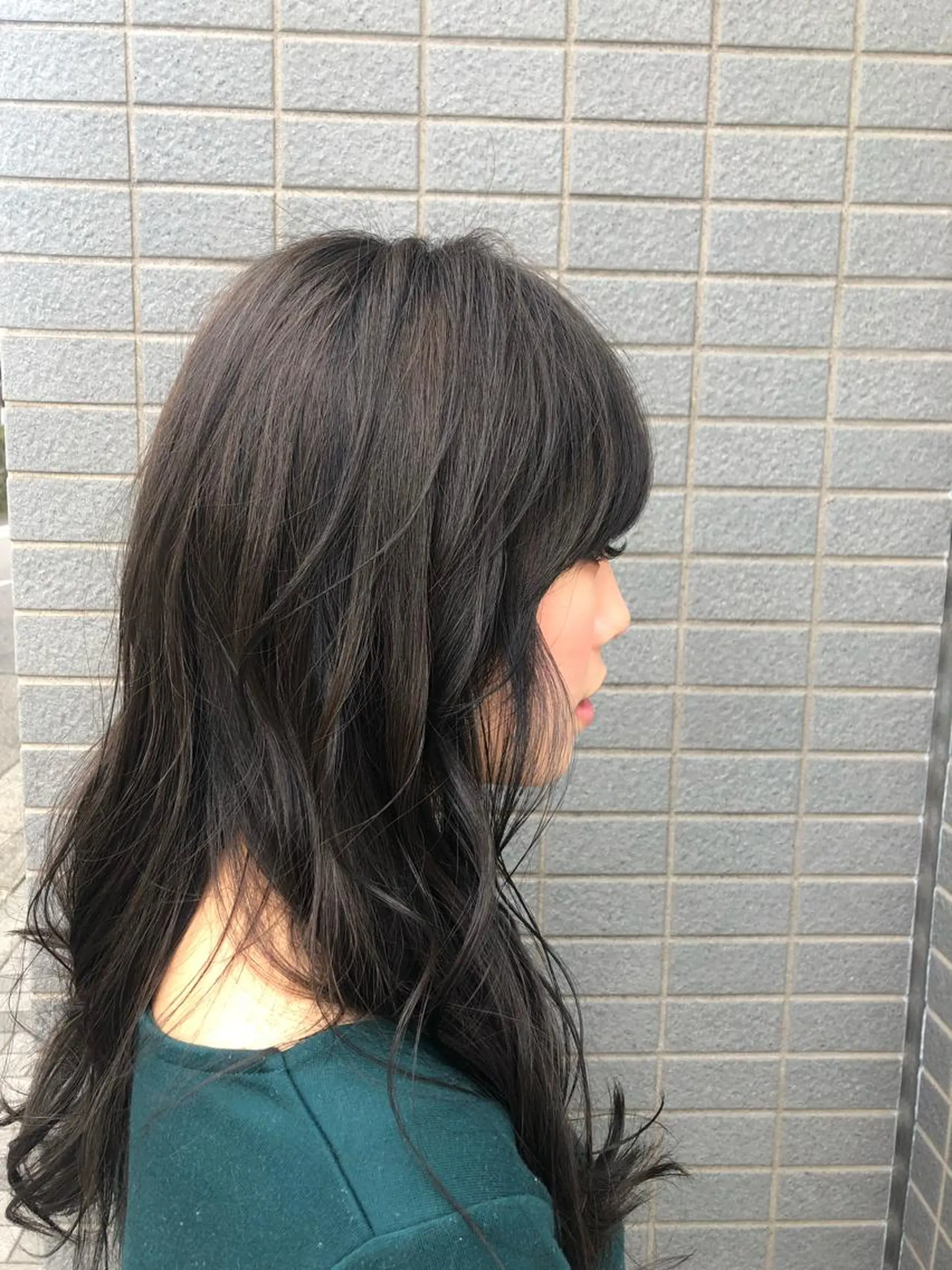 ロング うる艶レイヤーカット hinakoのヘアスタイル