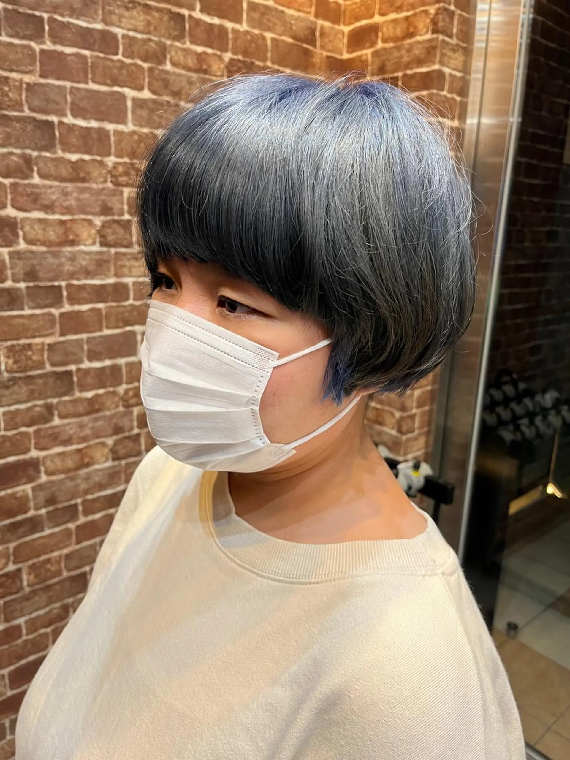 ミディアム カラー パーマ ヘアアレンジ メンズ キッズ ネイル マツエク・マツパ アイブロウ ミディアムパーマ メンズハイライト メンズパーマ ブラウンカラー ケアカラー カット トリートメント ヘッドスパ times salon名駅所属・久木原 ゆりのヘアスタイル