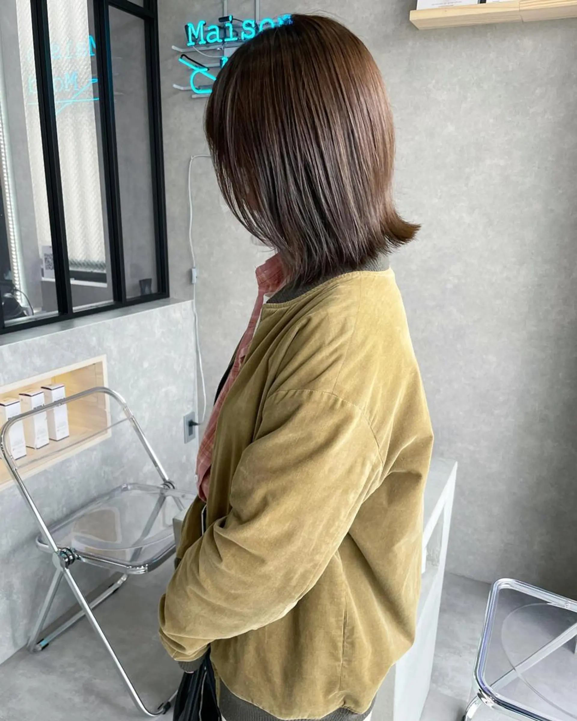 ショート 伸ばしかけ レイヤーカット ショートヘア 河原 亮のヘアスタイル