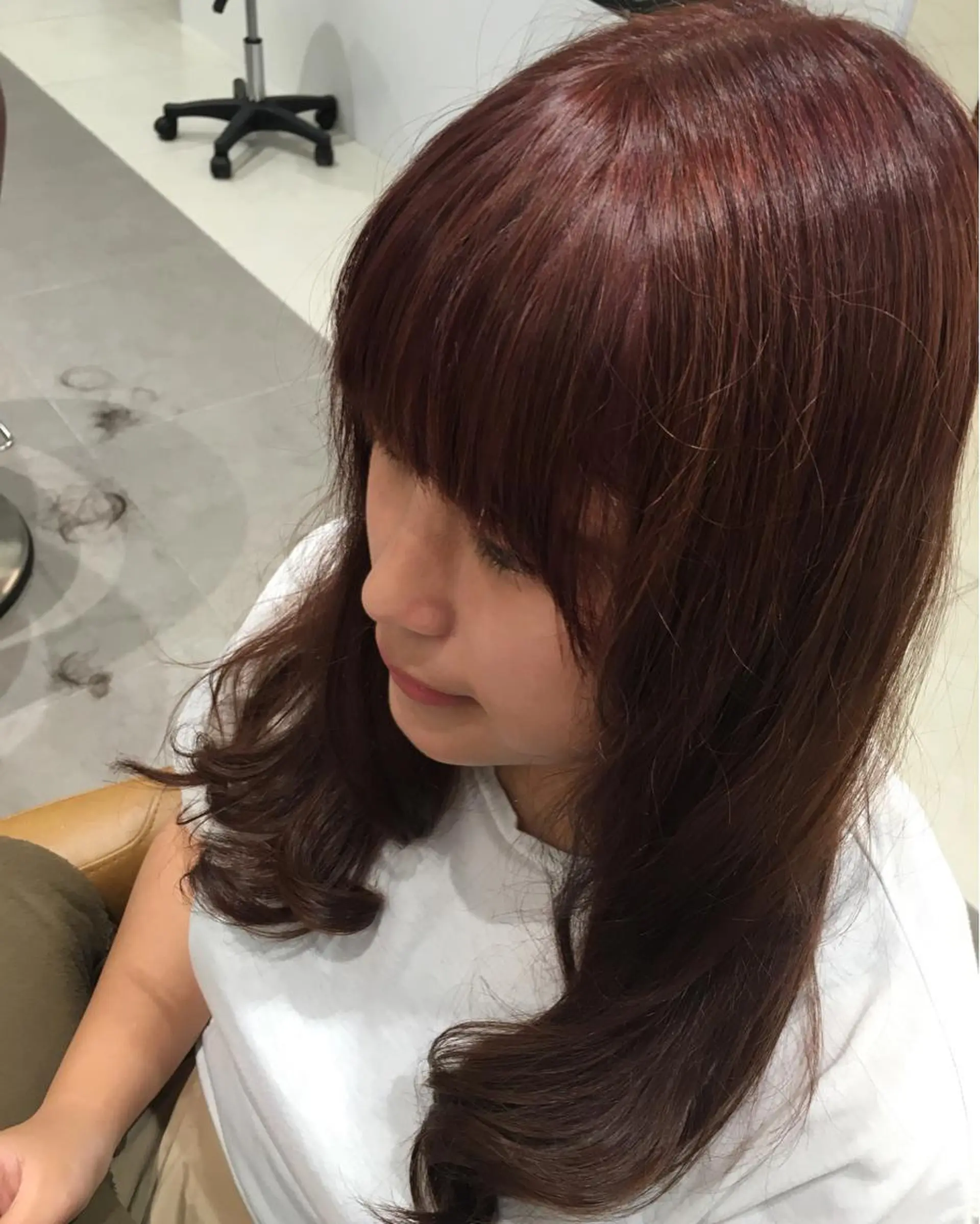 ショート ミディアム セミロング ロング カラー パーマ ヘアアレンジ メンズ キッズ ネイル マツエク・マツパ ピンクカラー カラーマツエク ピンク ひがし さゆりのヘアスタイル