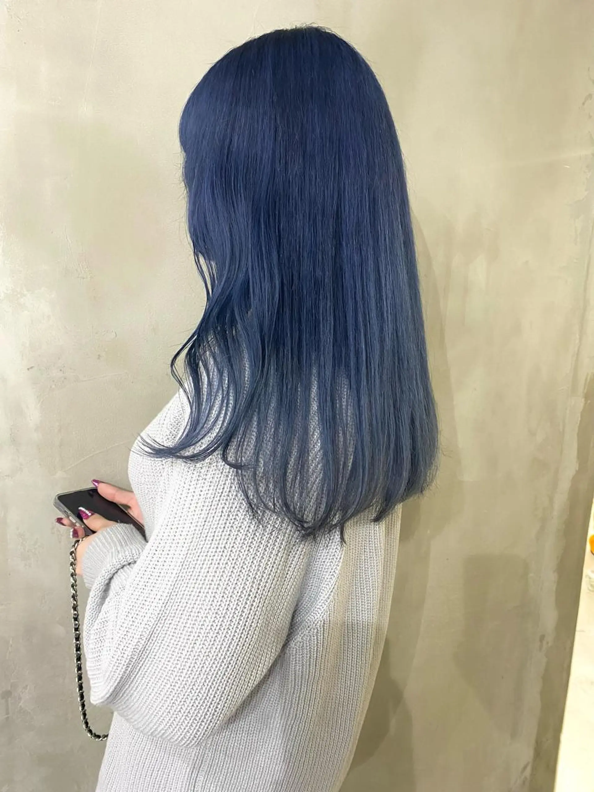 セミロング カラー ヘアアレンジ メンズ 抜きっぱなしブロンド ササキカズマのヘアスタイル