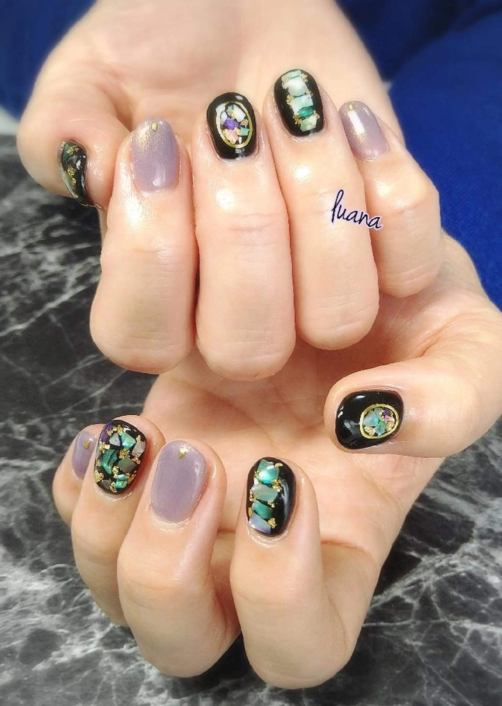 ネイル ハンドネイル LUANA  TAKAHASHIのネイルデザイン