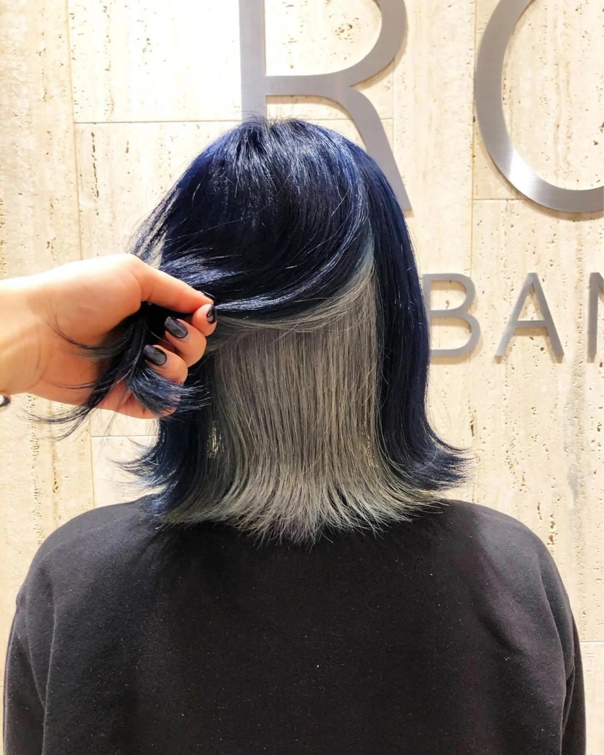 ミディアム カラー カット ヘアカラー トリートメント 高橋 芽衣のヘアスタイル