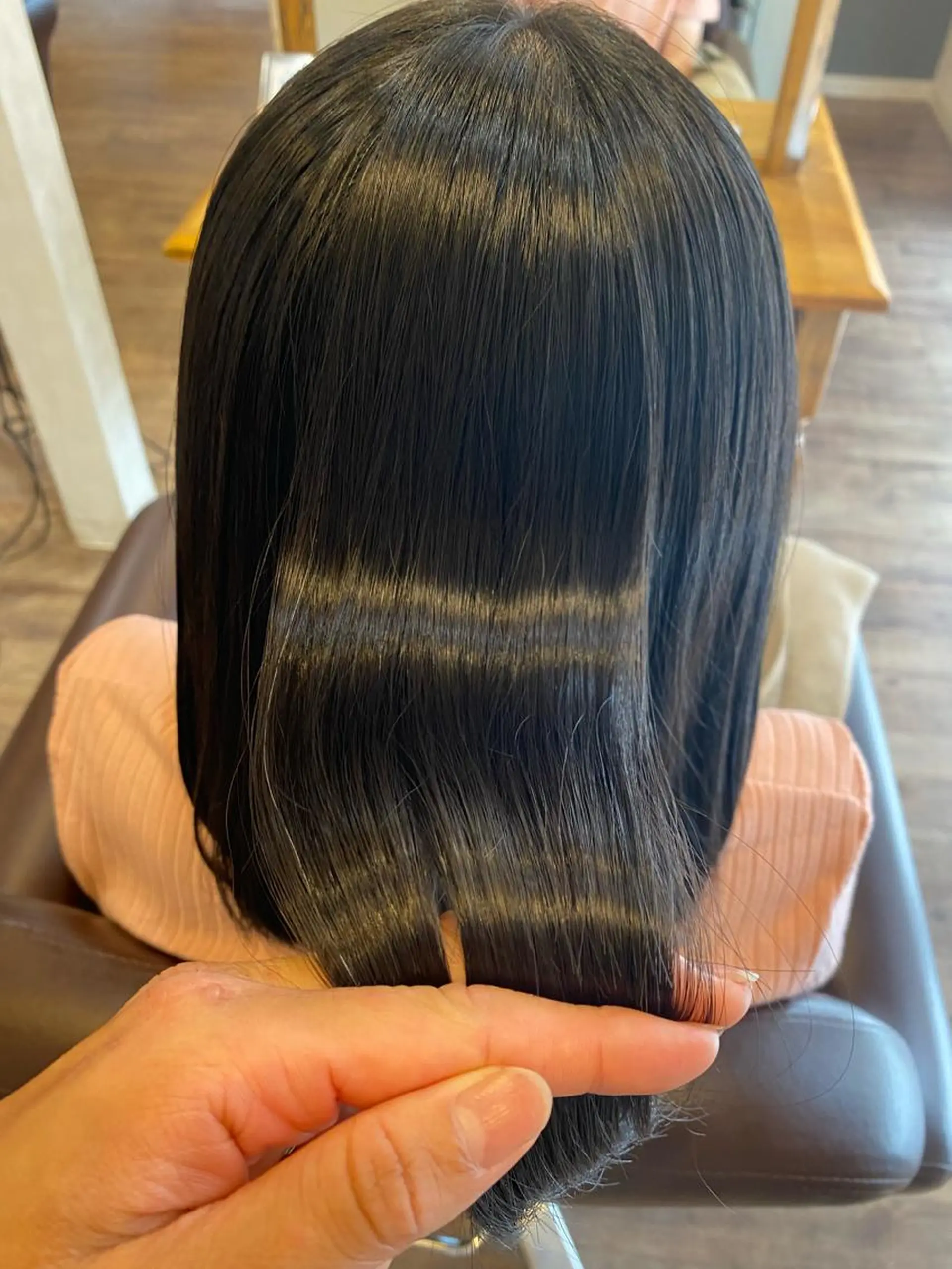 セミロング 縮毛矯正 美容室Limb所属・髪質改善/縮毛/小林 水葵のヘアスタイル