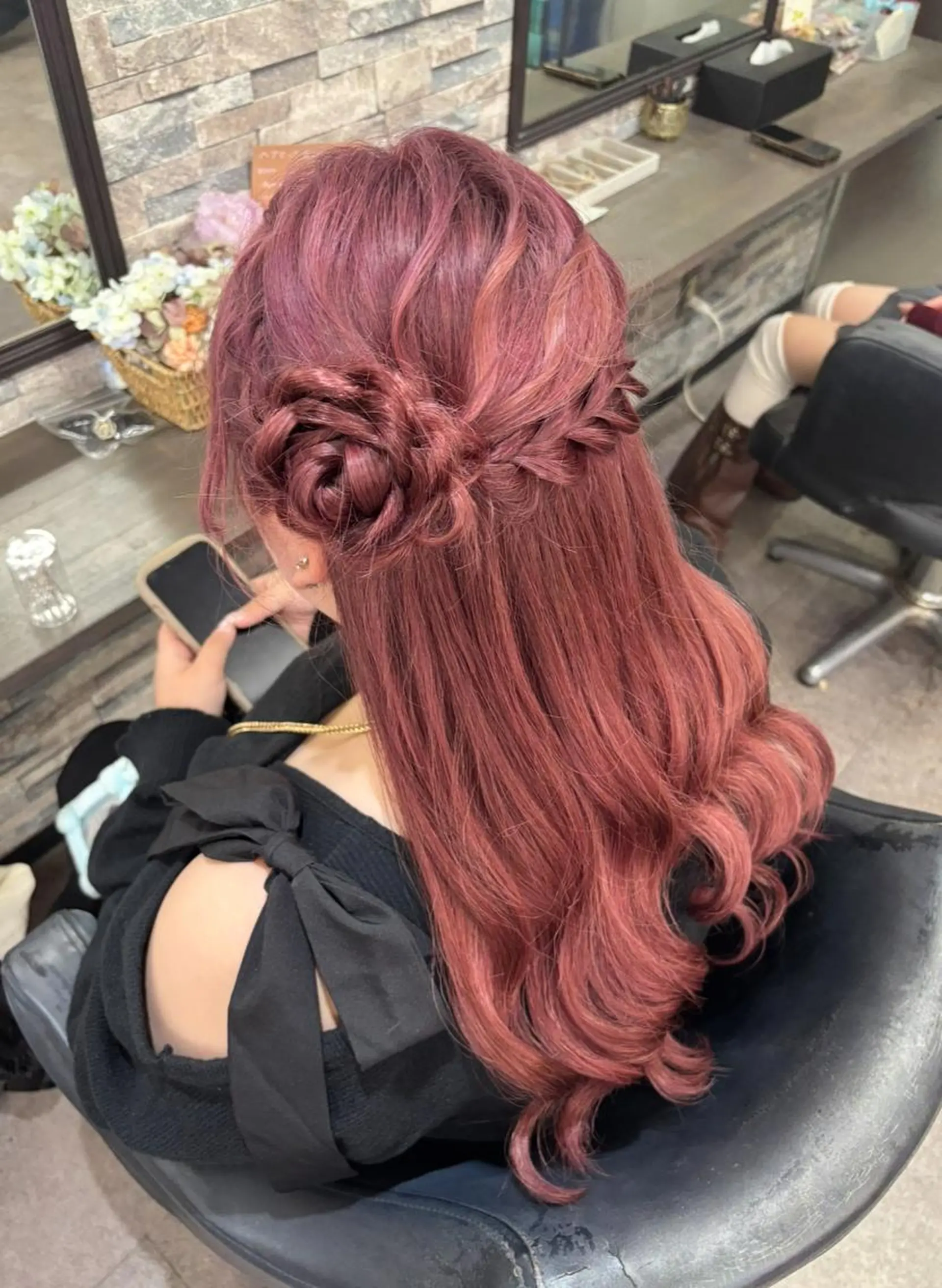 ヘアアレンジ shizuka 👸ヘアセット✨のヘアスタイル