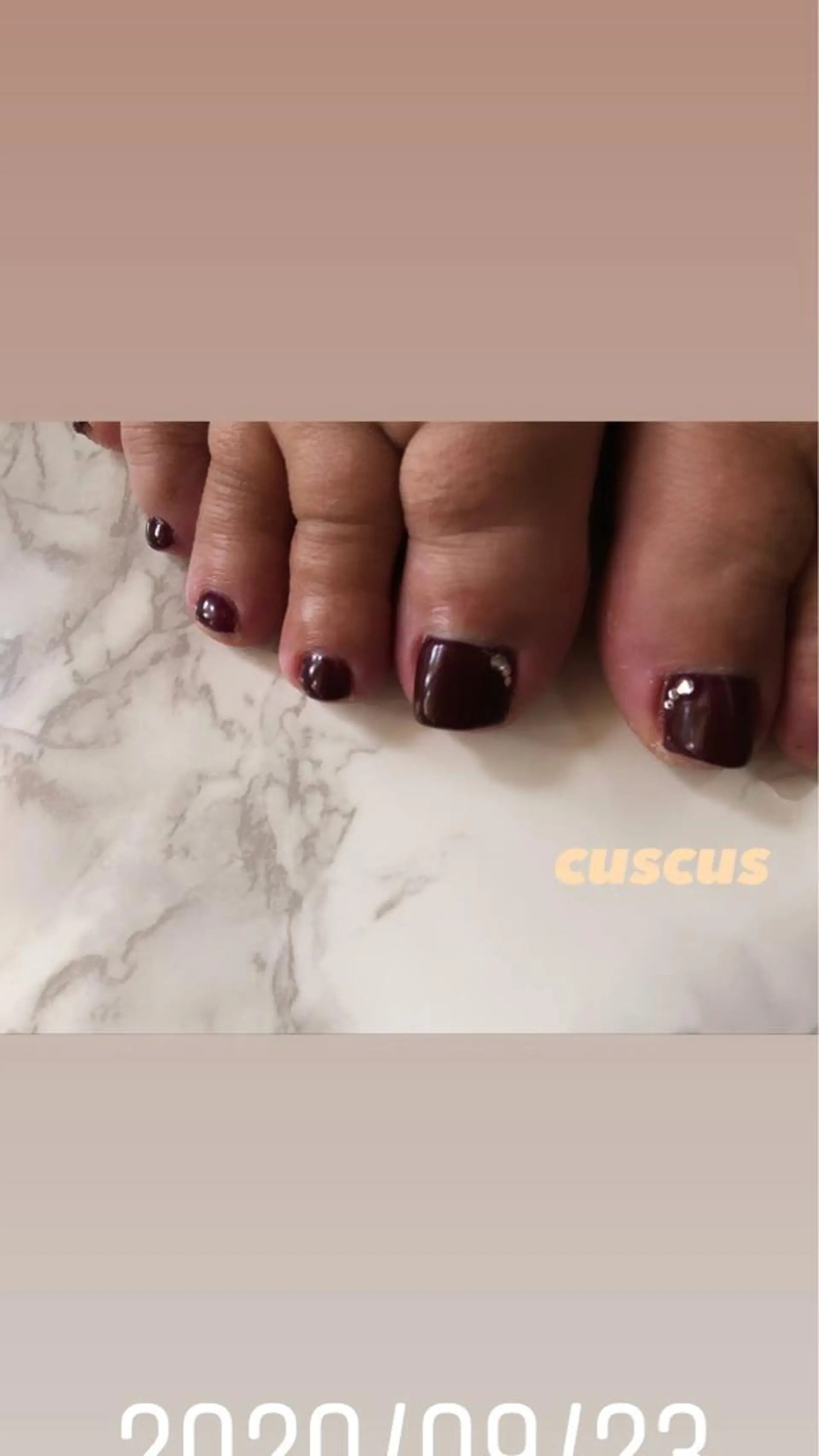 ネイル フットネイル ＣＵＳＣＵＳ …ｔ.akiのネイルデザイン