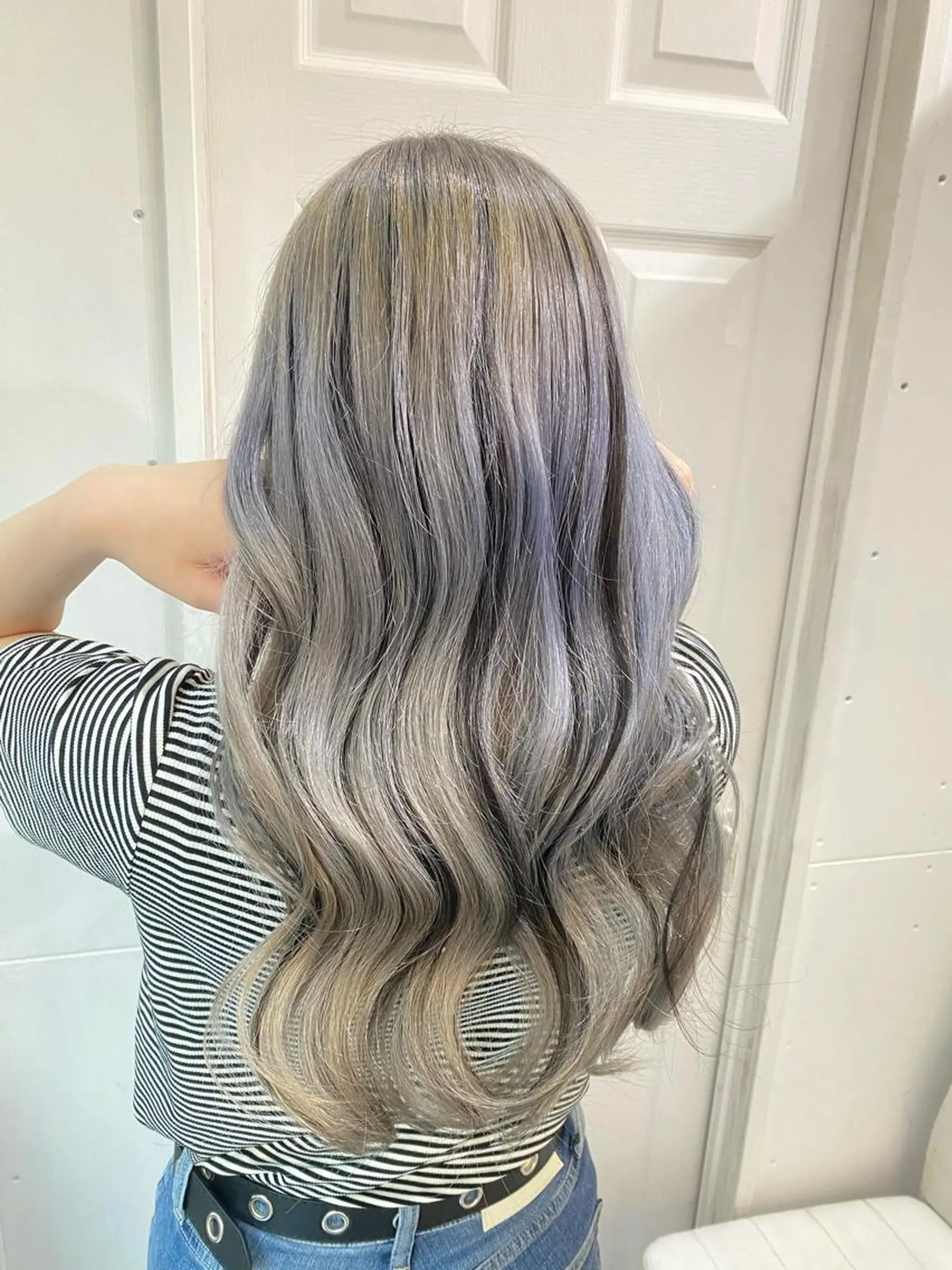 ロング エクステ エクステ uros.所属・uros.中目黒 moekaのヘアスタイル