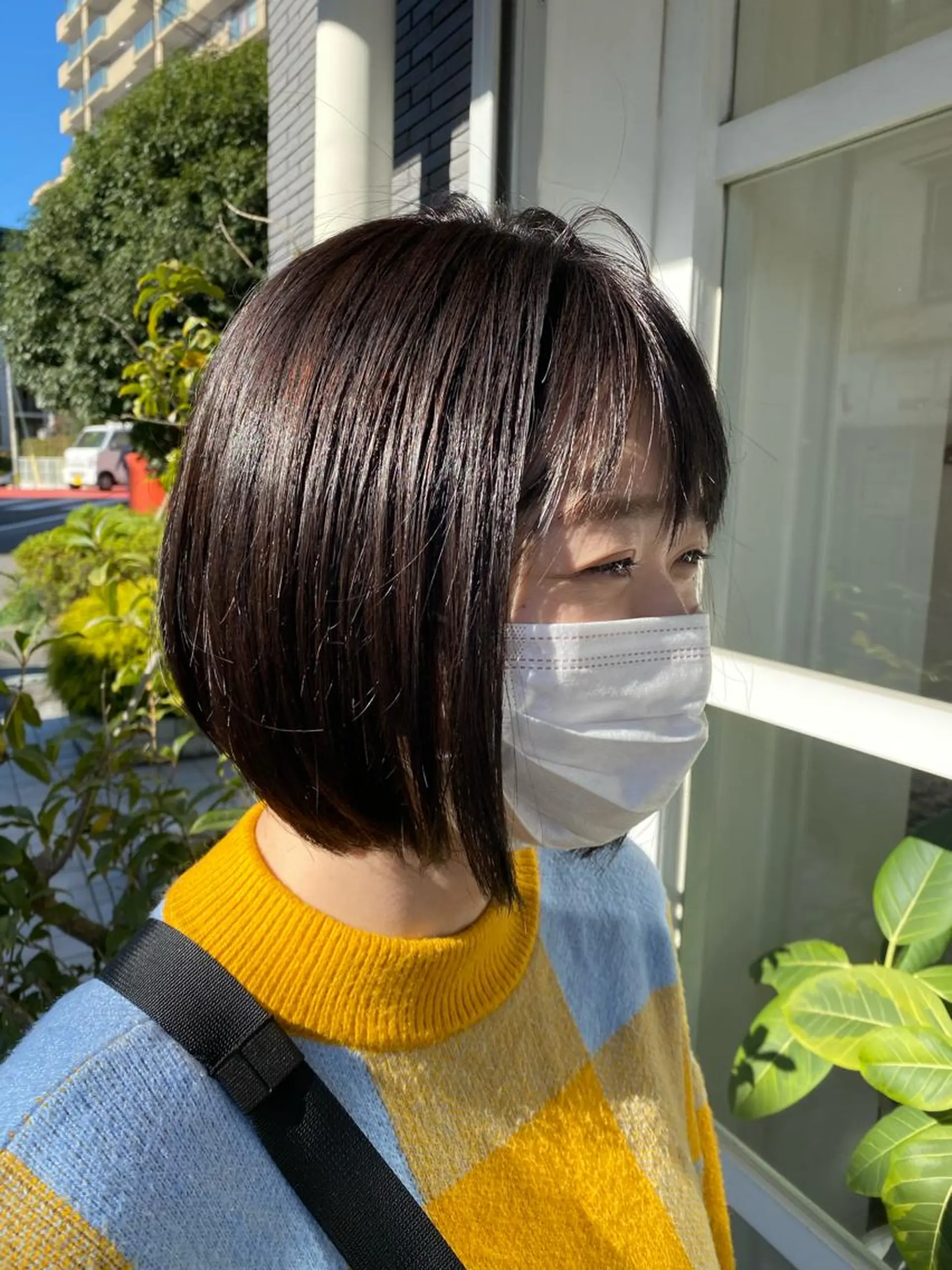 ショート カラー わかばやし ゆうこのヘアスタイル