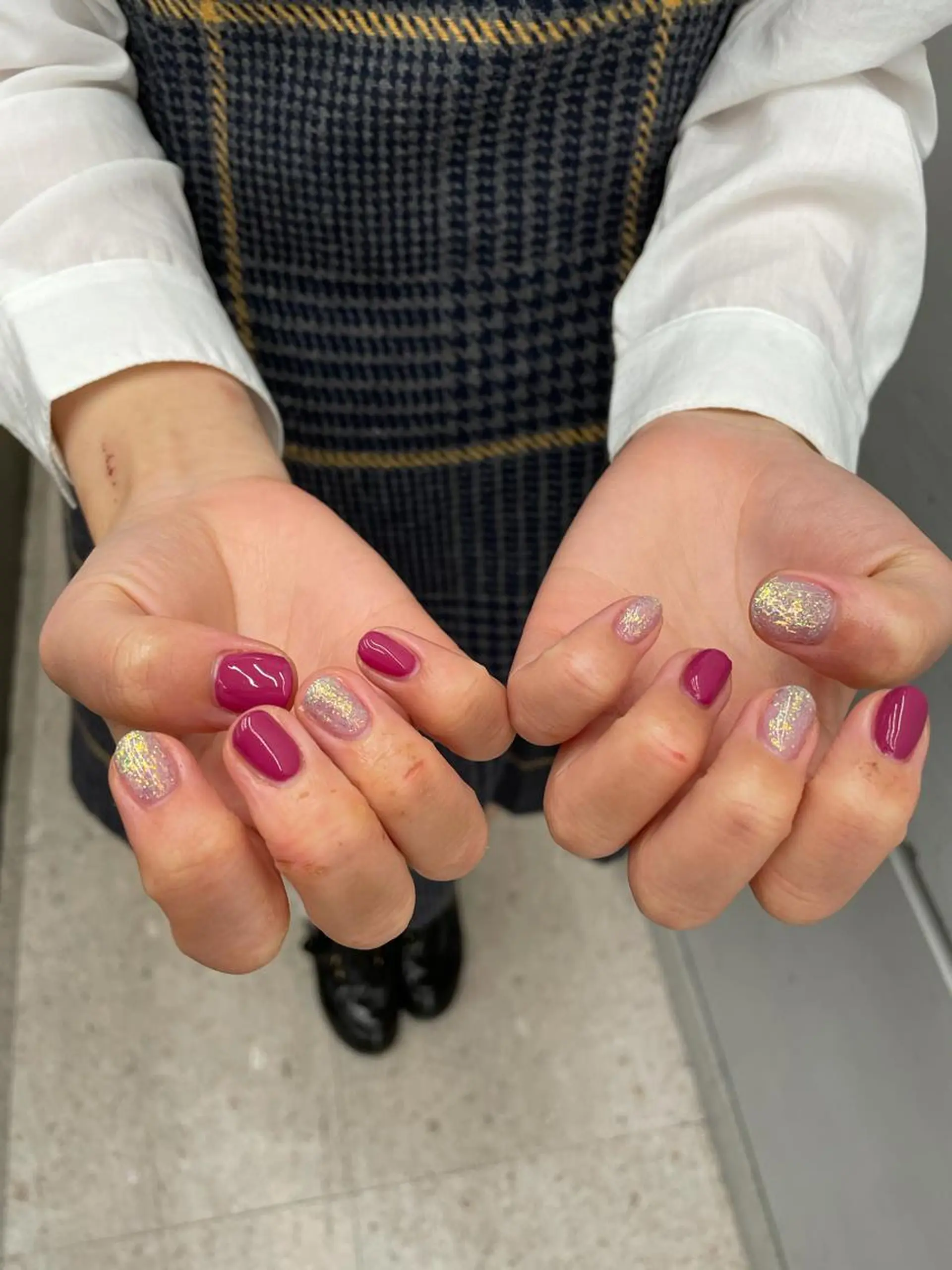 ネイル 束感まつ毛/ネイル/ LED♥KIRARAのマツエク・マツパデザイン