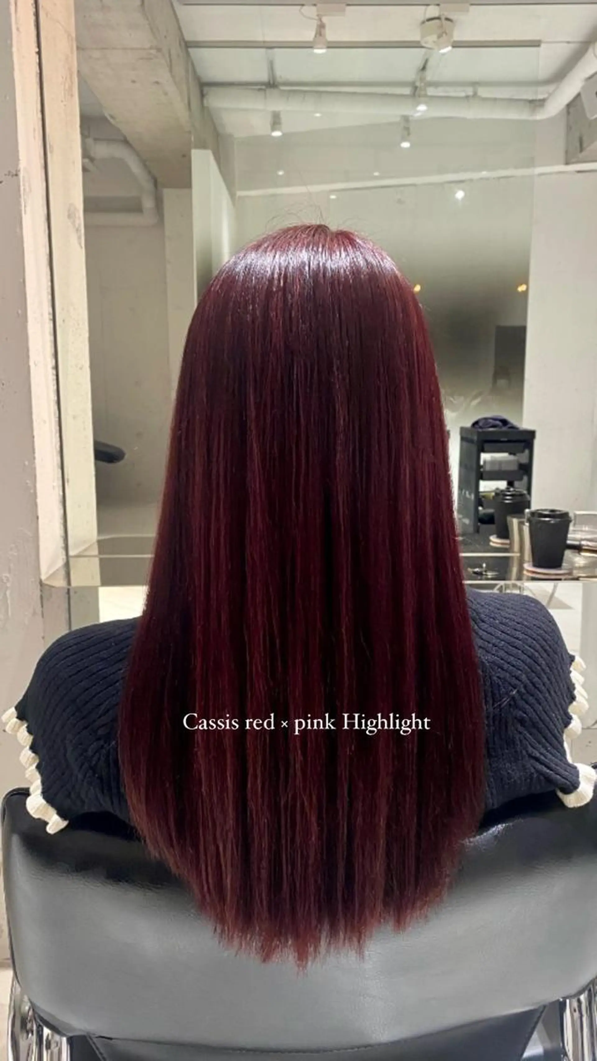 セミロング 透ける艶カラー💎 ミオのヘアスタイル