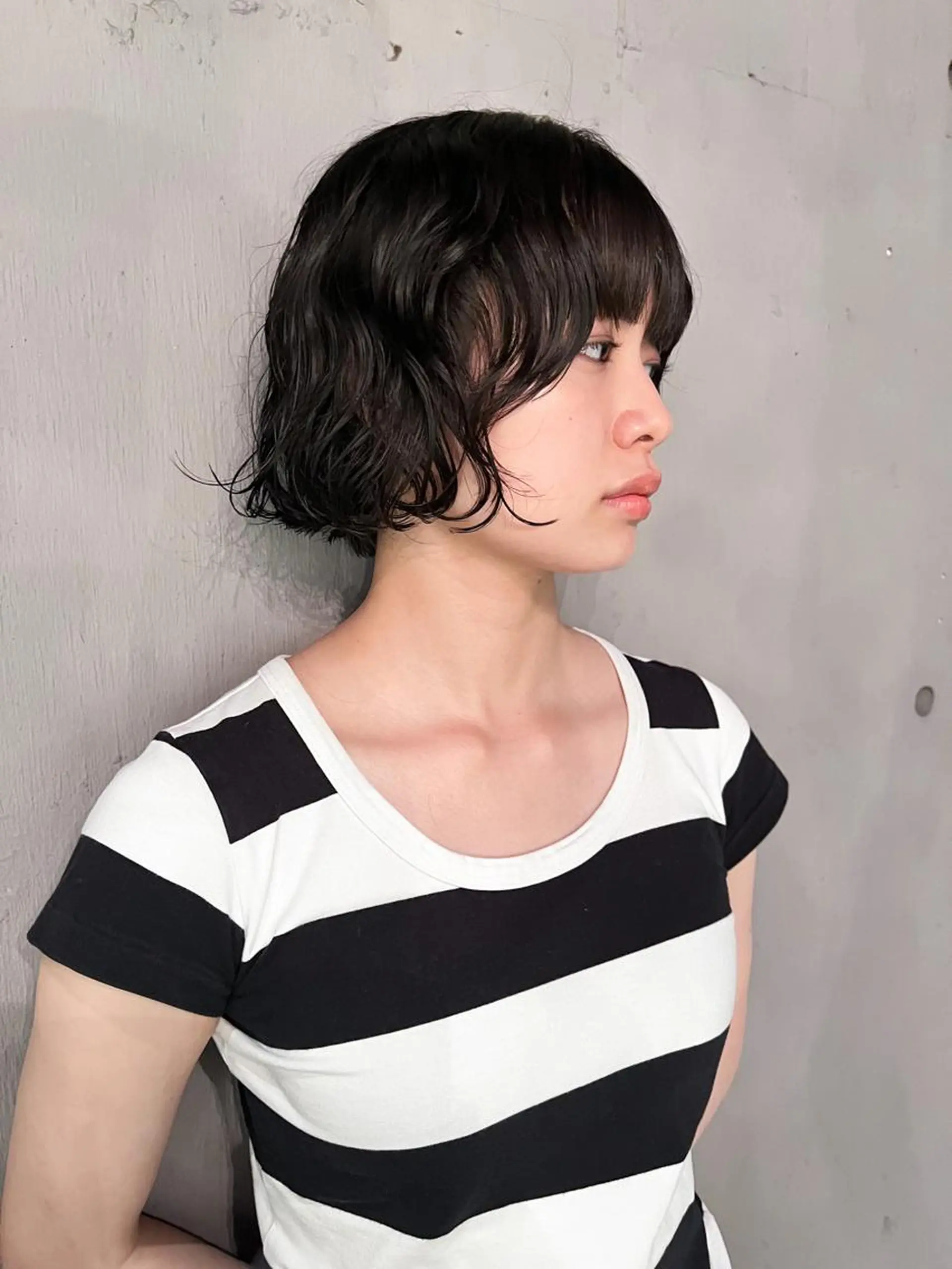 ショート パーマ ボブ 原宿パーマ kazuのヘアスタイル