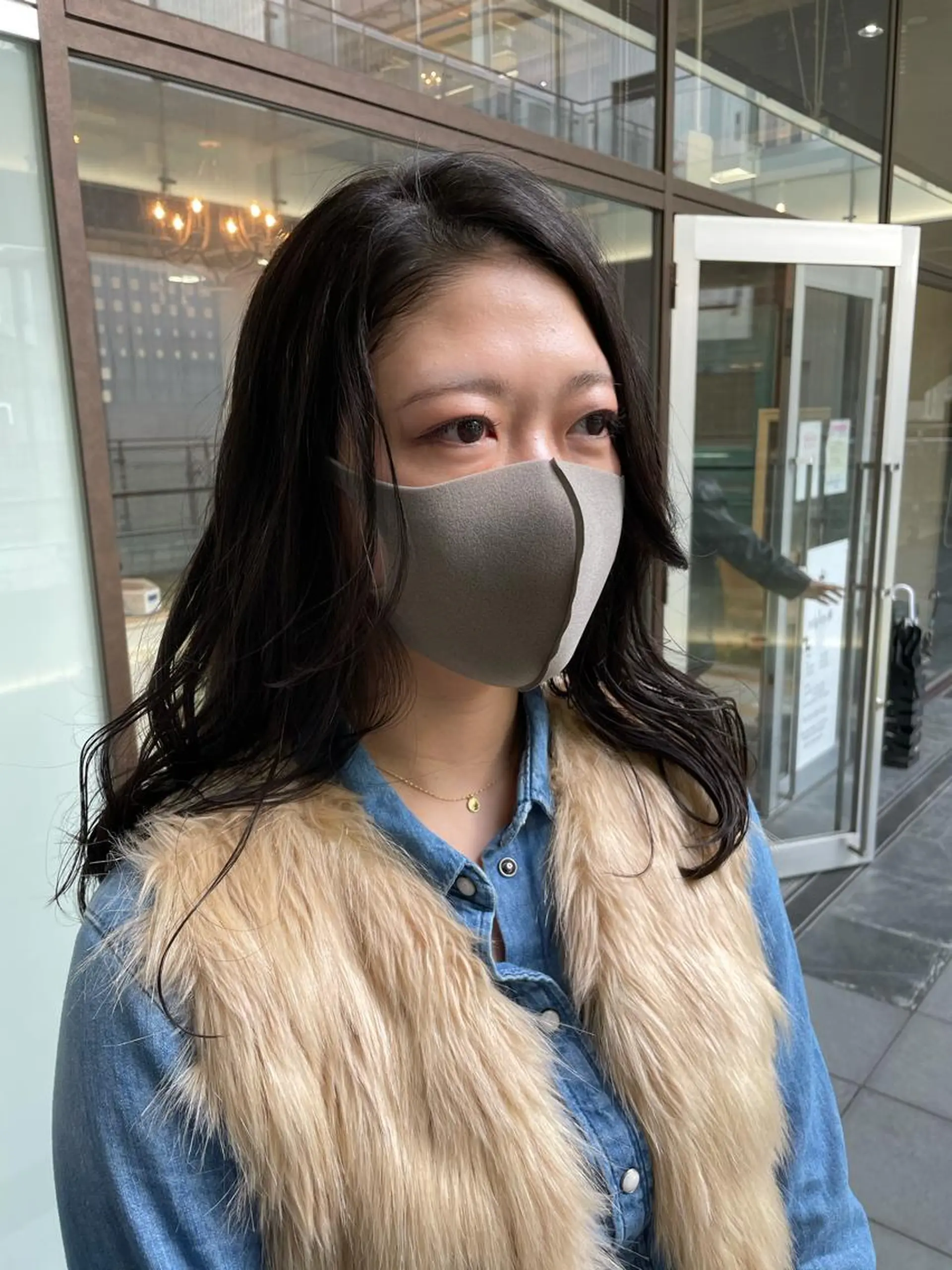 ミディアム 栄　mighty by H所属・不破一輝/栄/矢場町 ボブ/レイヤー/艶髪のヘアスタイル