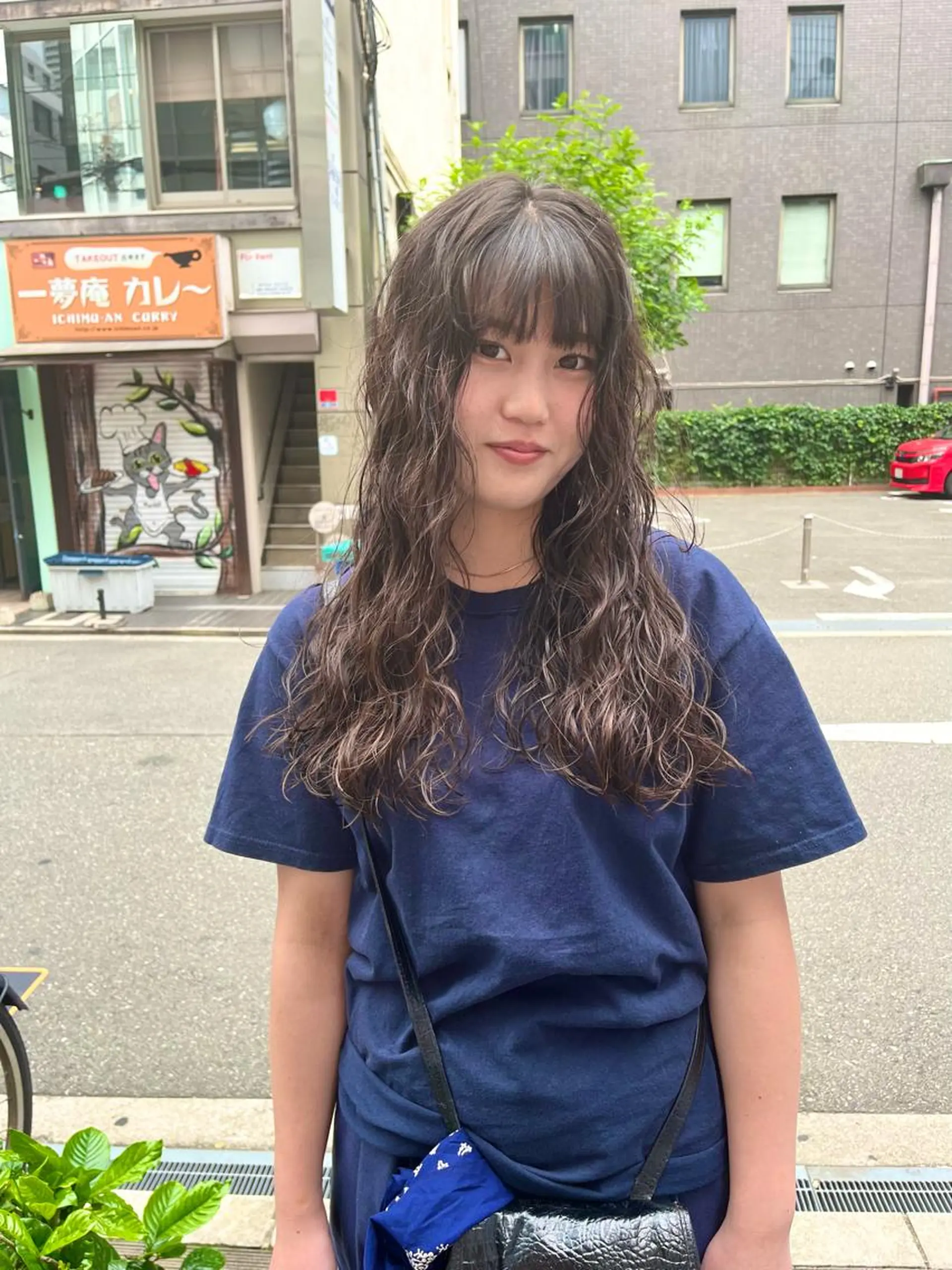 ロング パーマ 外国人風カラー ロング スパイラルパーマ カット ヘアカラー パーマ ショート/パーマ/ カラー/FUKOのヘアスタイル