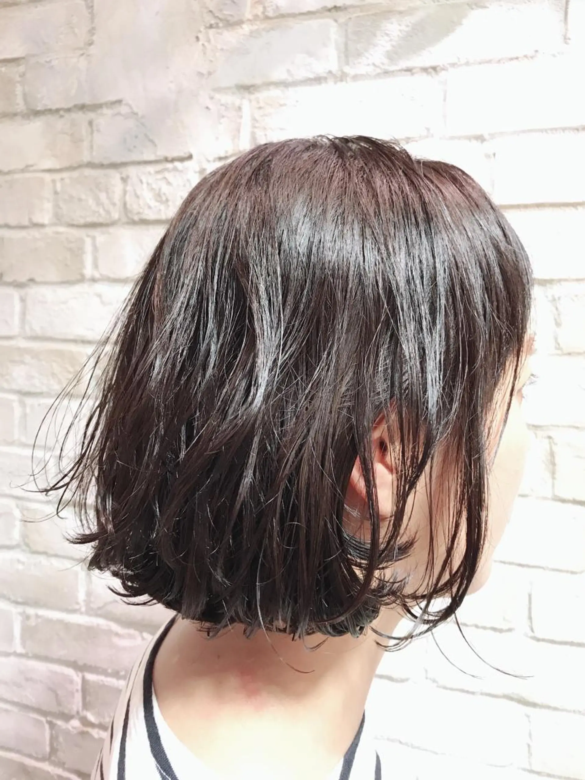ミディアム カット ヘアカラー トリートメント AMNESIA たまプラーザ所属・Topstylist 大図 遥輝のヘアスタイル