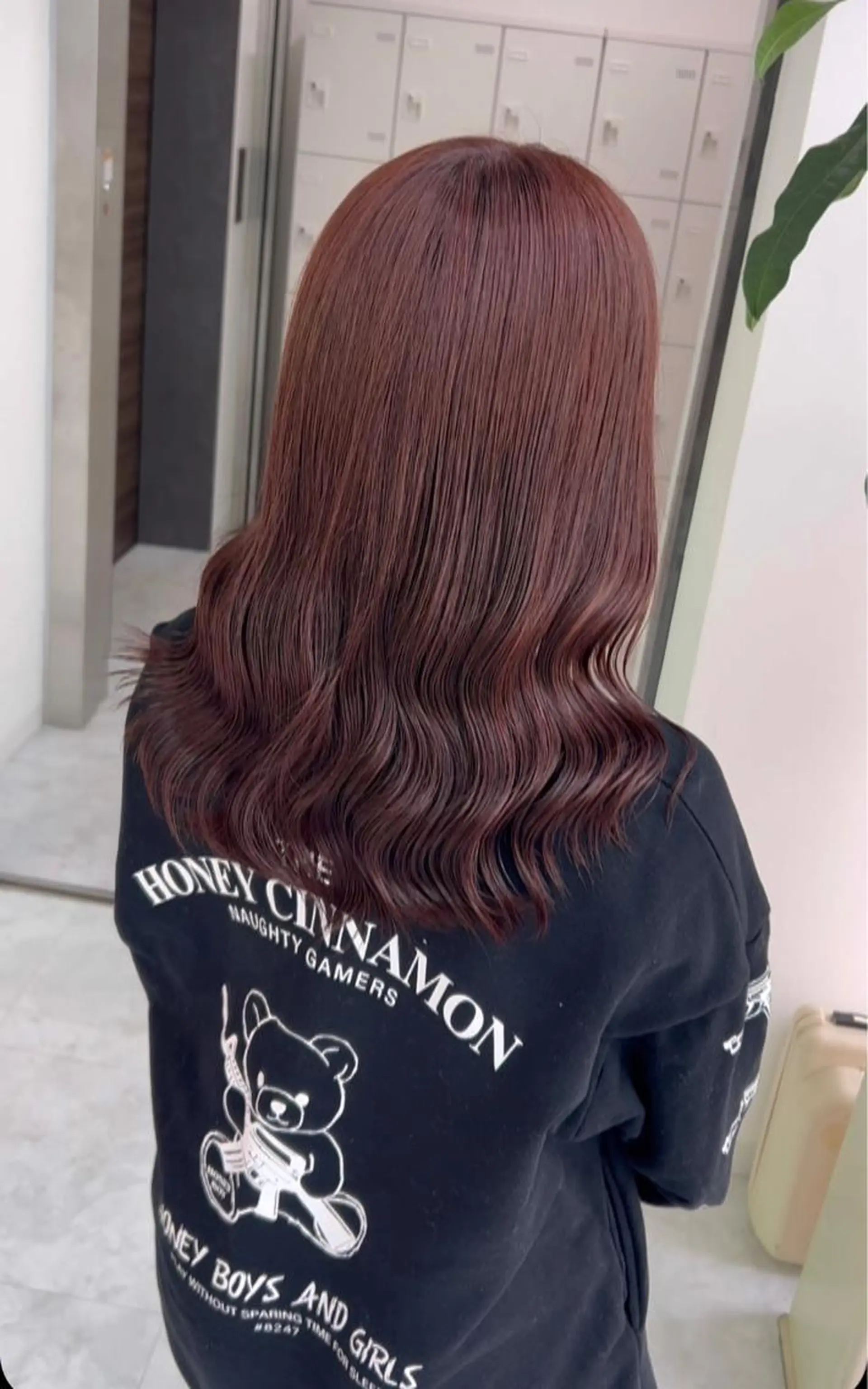 ミディアム カラー ヘアアレンジ ブリーチ ブリーチなしカラー ピンクカラー ヘアカラー ブリーチなしの達人 🌈KAITOのヘアスタイル