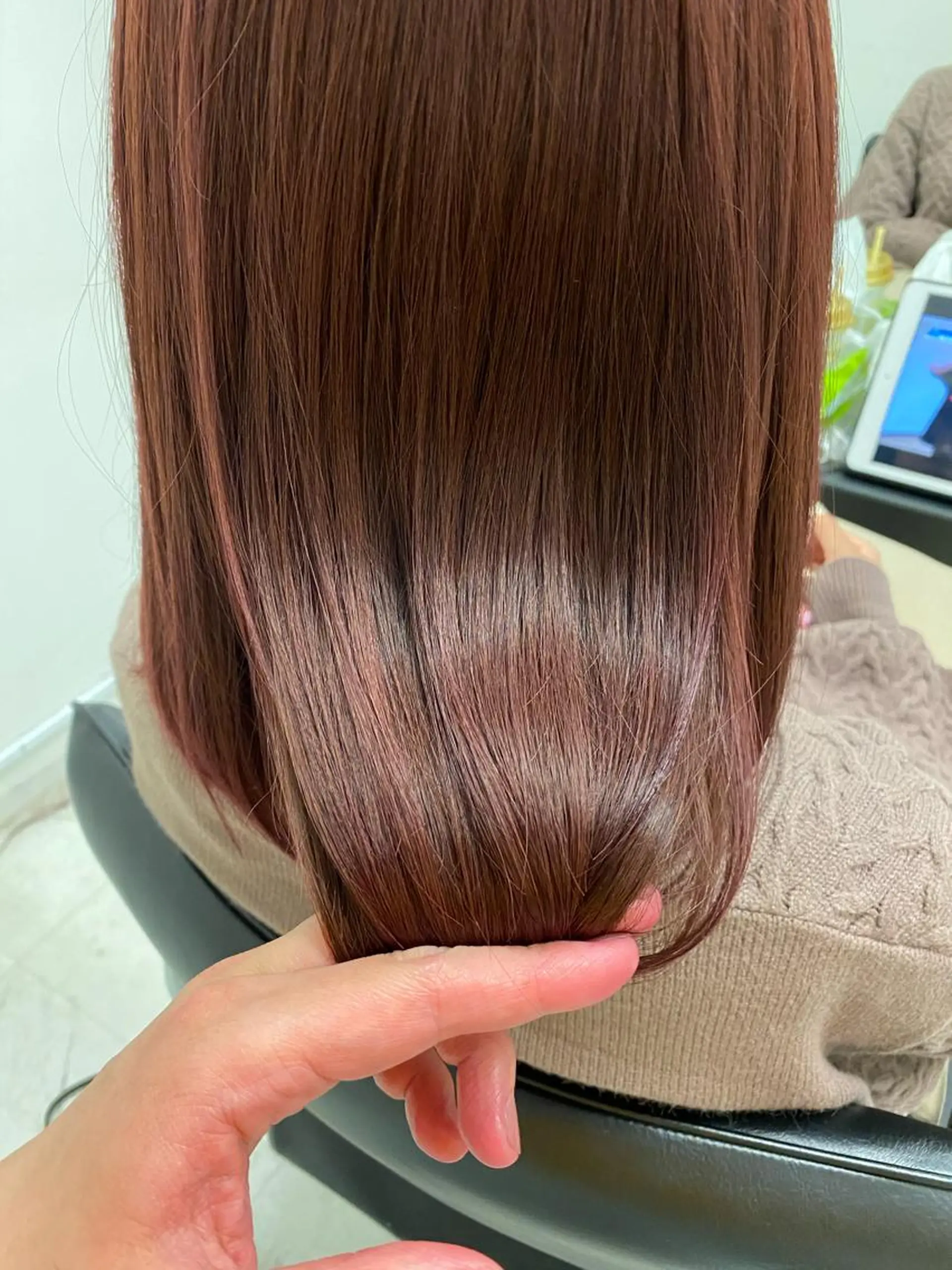 ミディアム カラー トリートメント ヘアカラー トリートメント 似合わせ専門美容師 なかじまのヘアスタイル