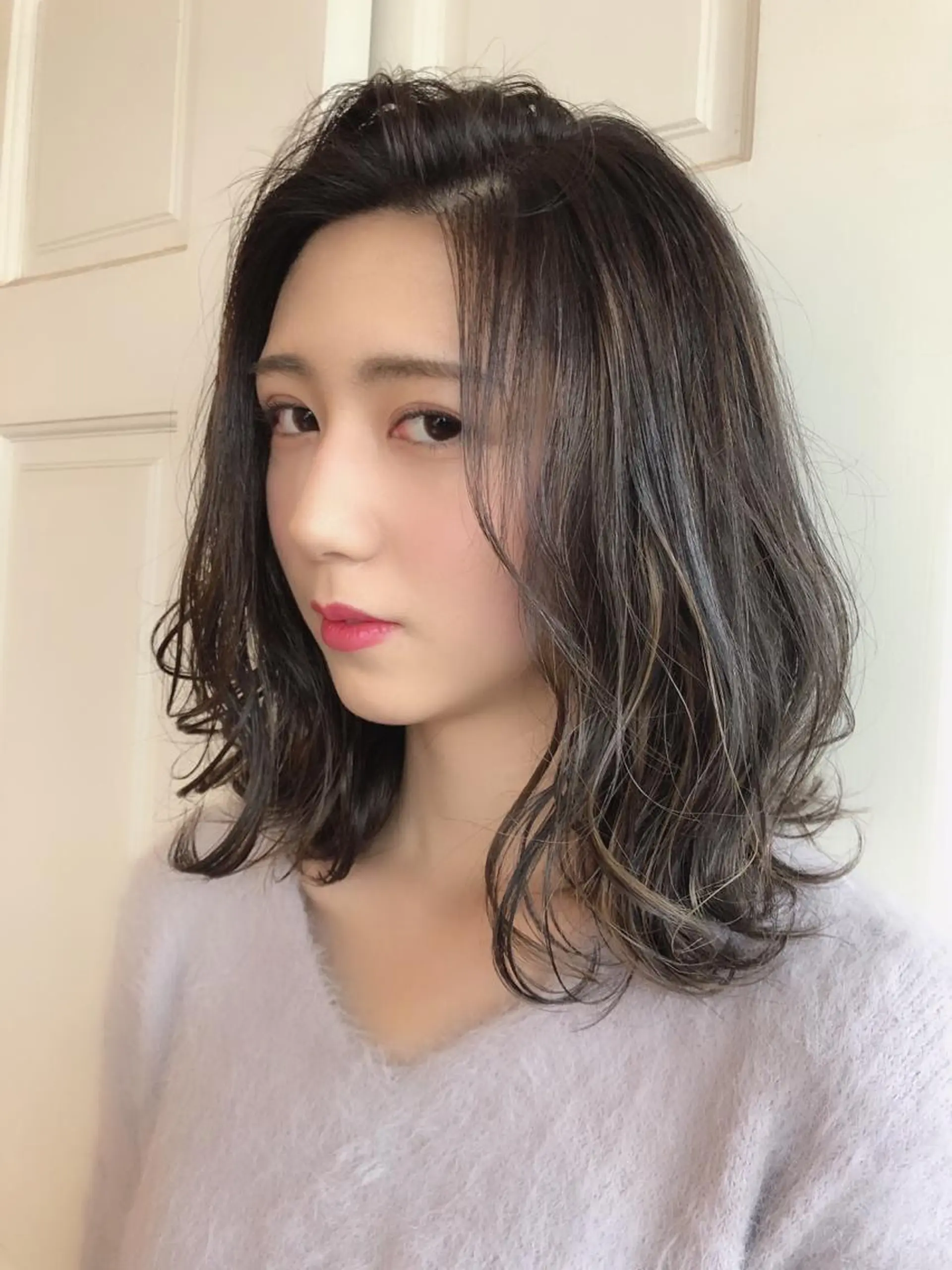 セミロング カラー ヘアカラー 【代表】高山 一真のヘアスタイル
