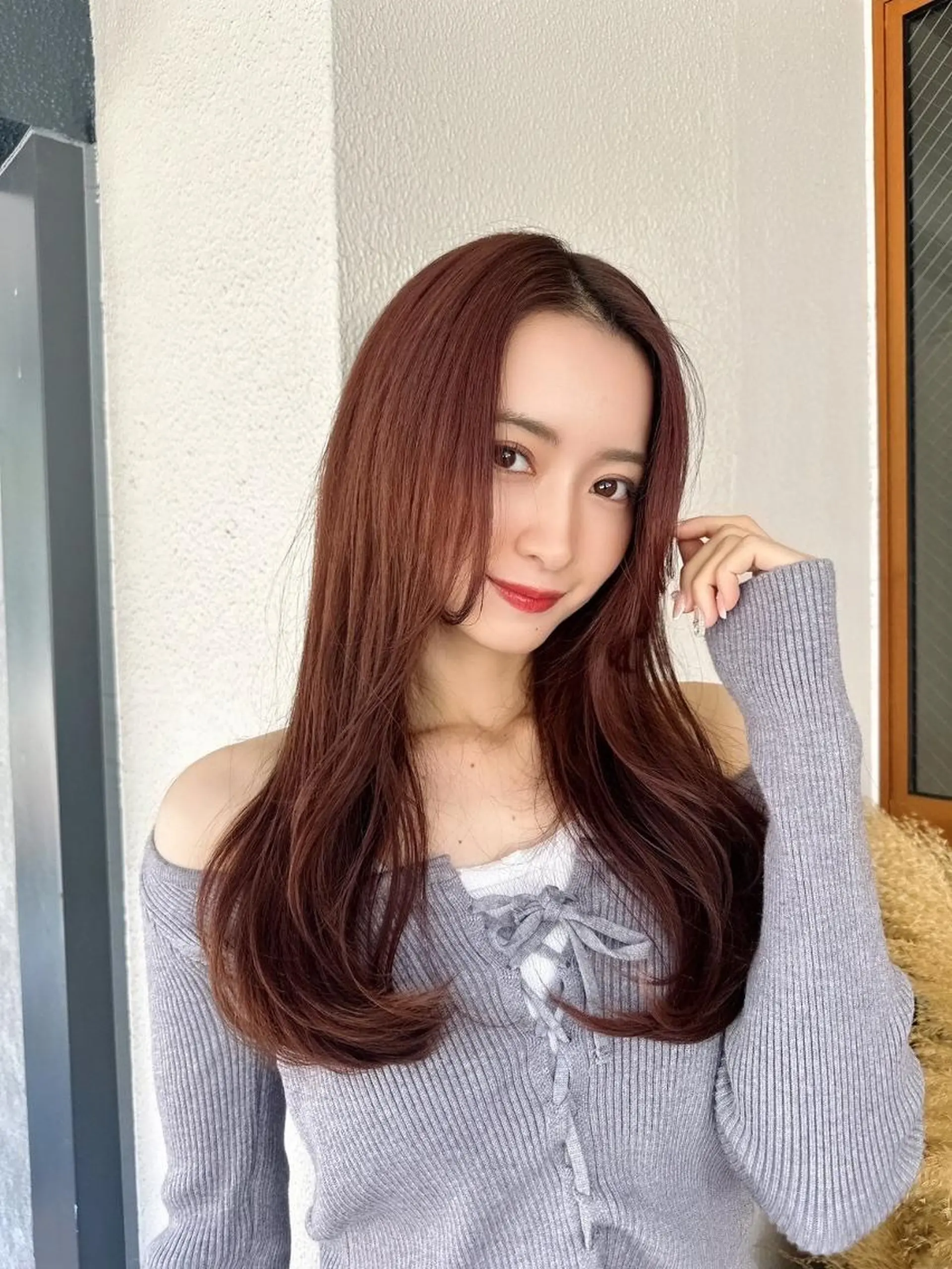 ロング ルービック難波／韓国 /艶カラー/KAZUのヘアスタイル