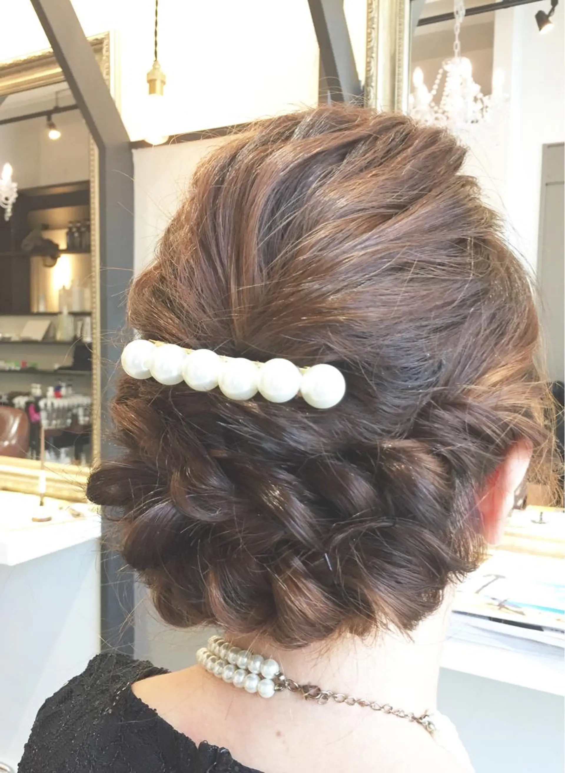 ロング ヘアアレンジ 編みこみ wavi hair所属・後藤 ユウキ/髪質改善🫧のヘアスタイル