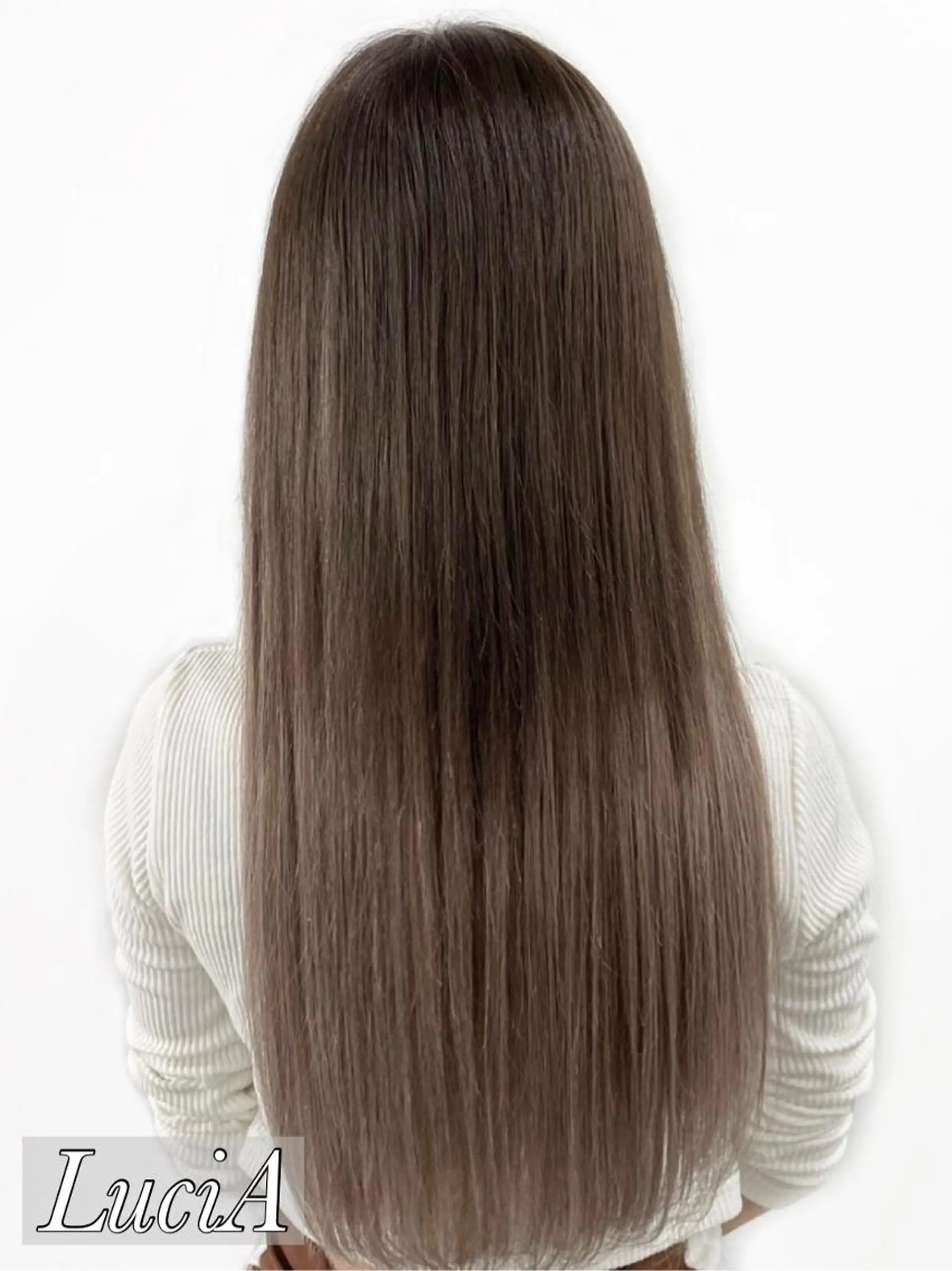 カラー ヘアアレンジ ブリーチ ケアブリーチ ダブルカラー グラデーションカラー イルミナカラー LuciA/エクステ カラーのヘアスタイル