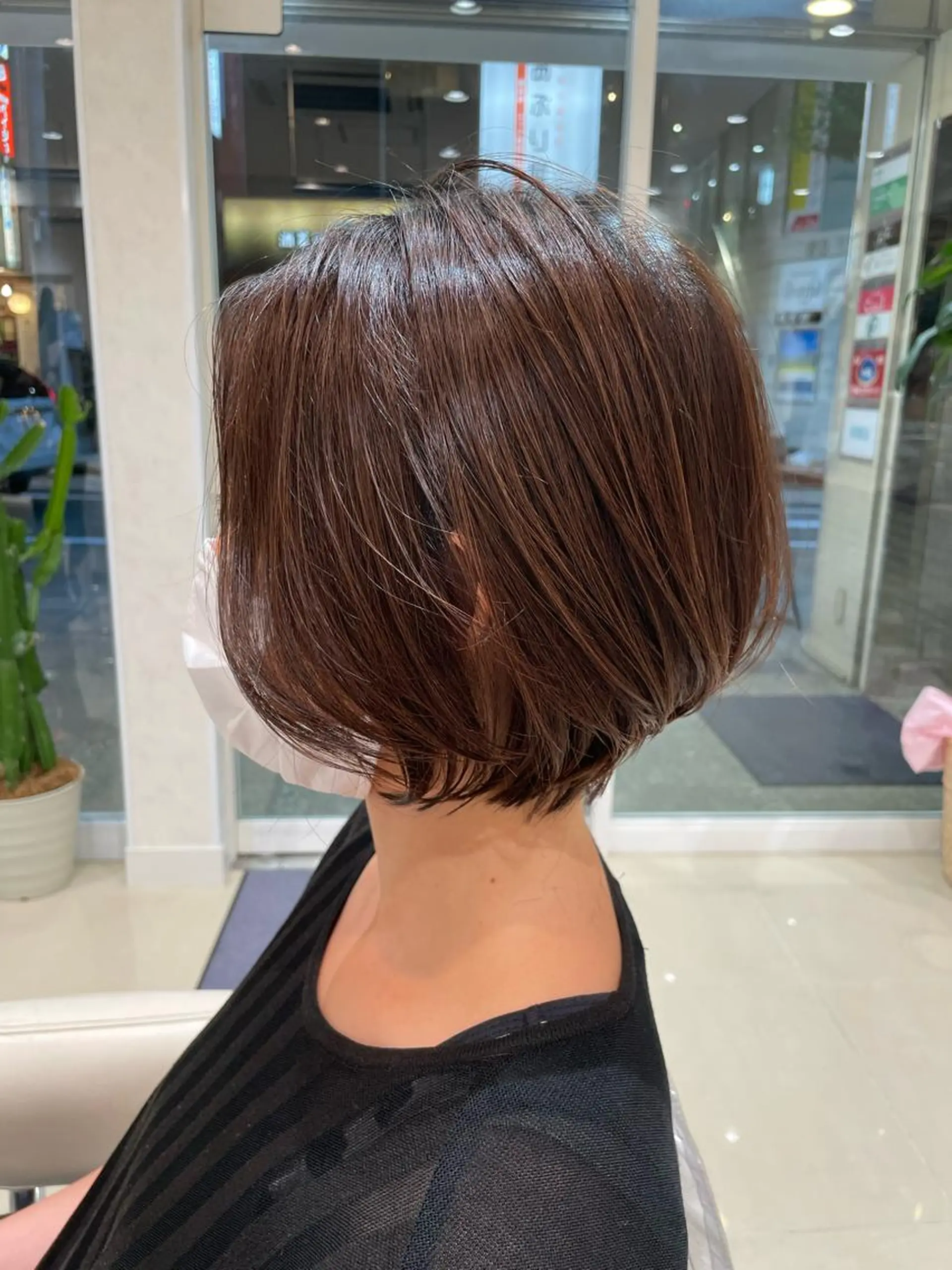 ショート カット ヘアカラー トリートメント ✨酸性ストレート✨ 南川だいさくのヘアスタイル