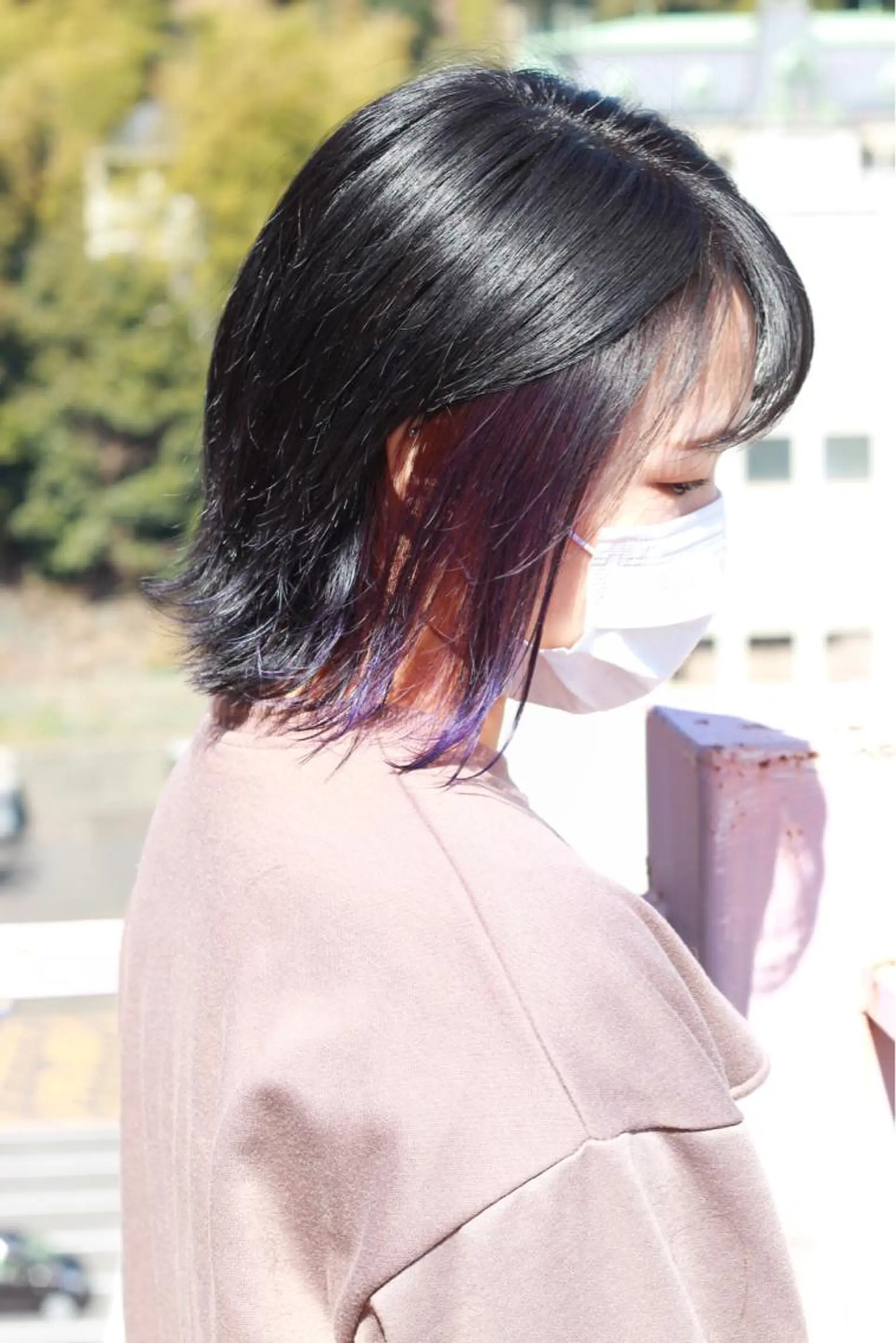 ミディアム カラー カット ヘアカラー トリートメント Viage （ビアージュ）のヘアスタイル